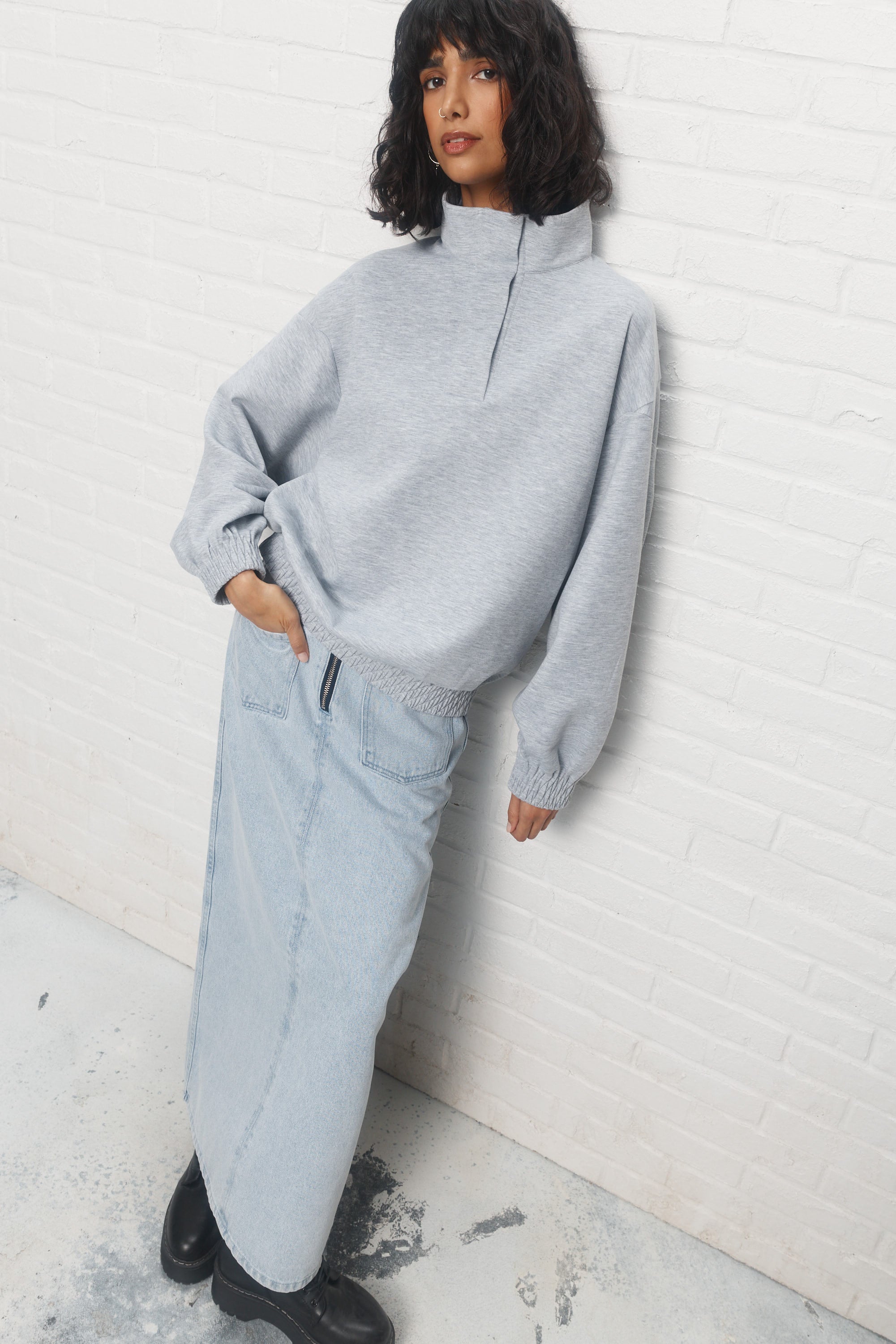 Juno | Chandail gris