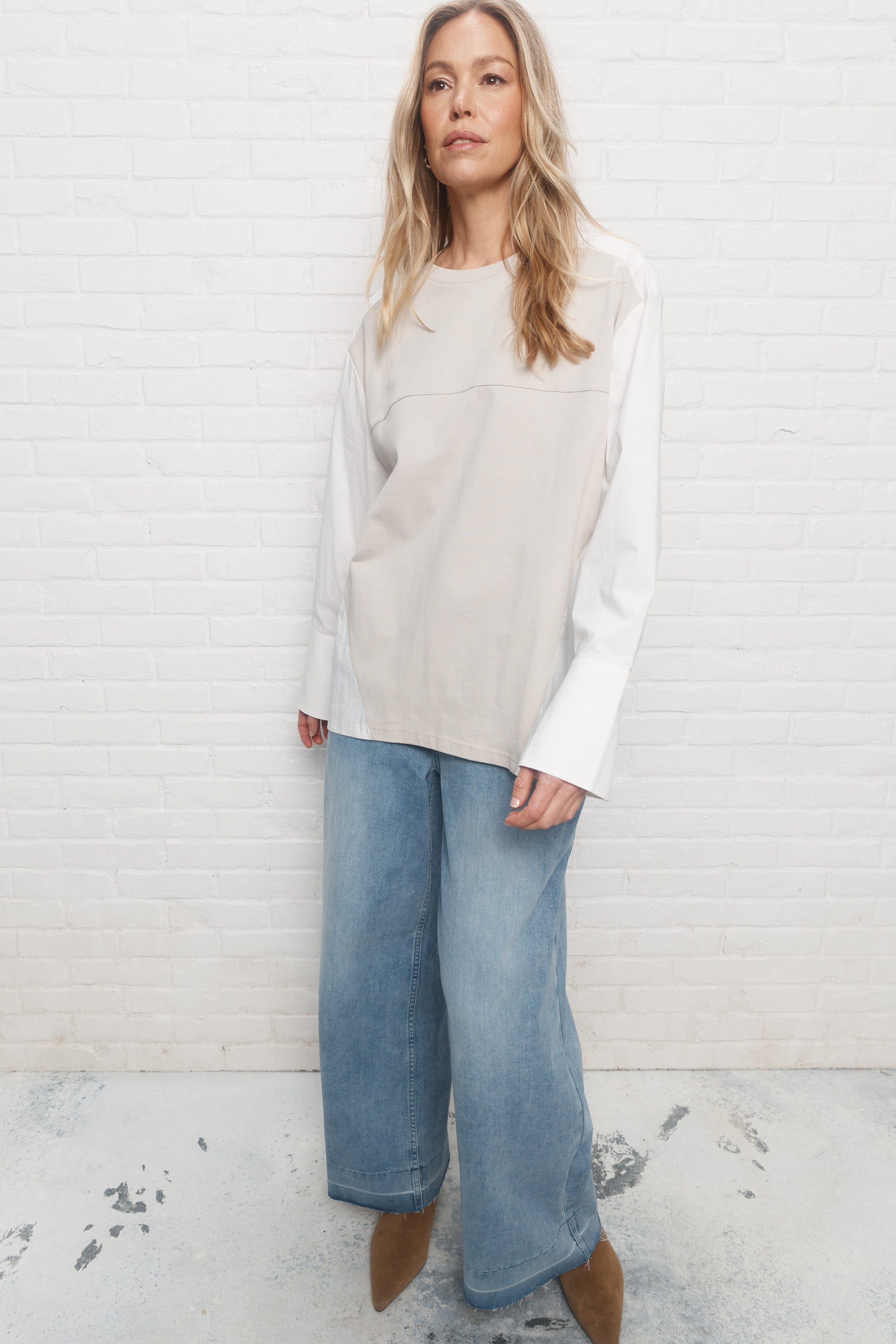 Kendra | Two-tone top