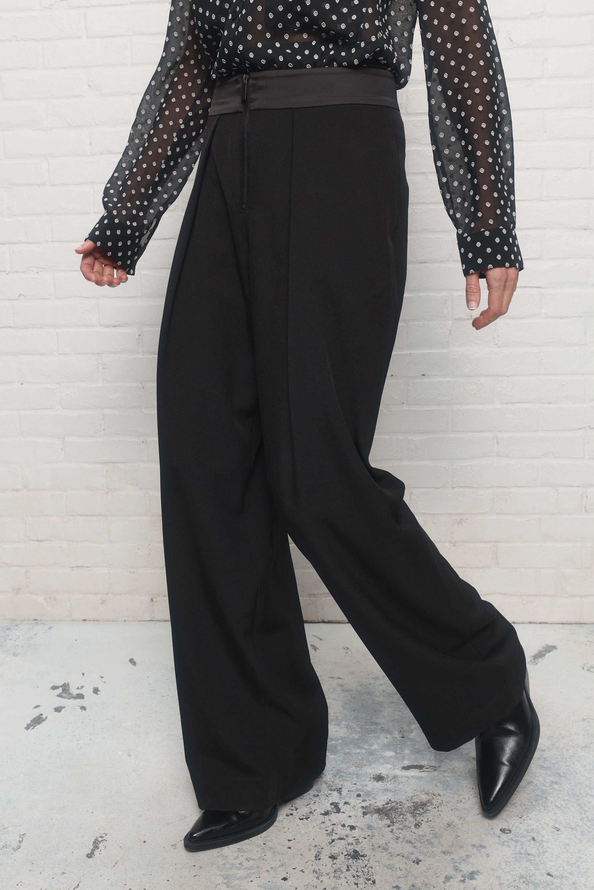 Marius | Pantalon noir