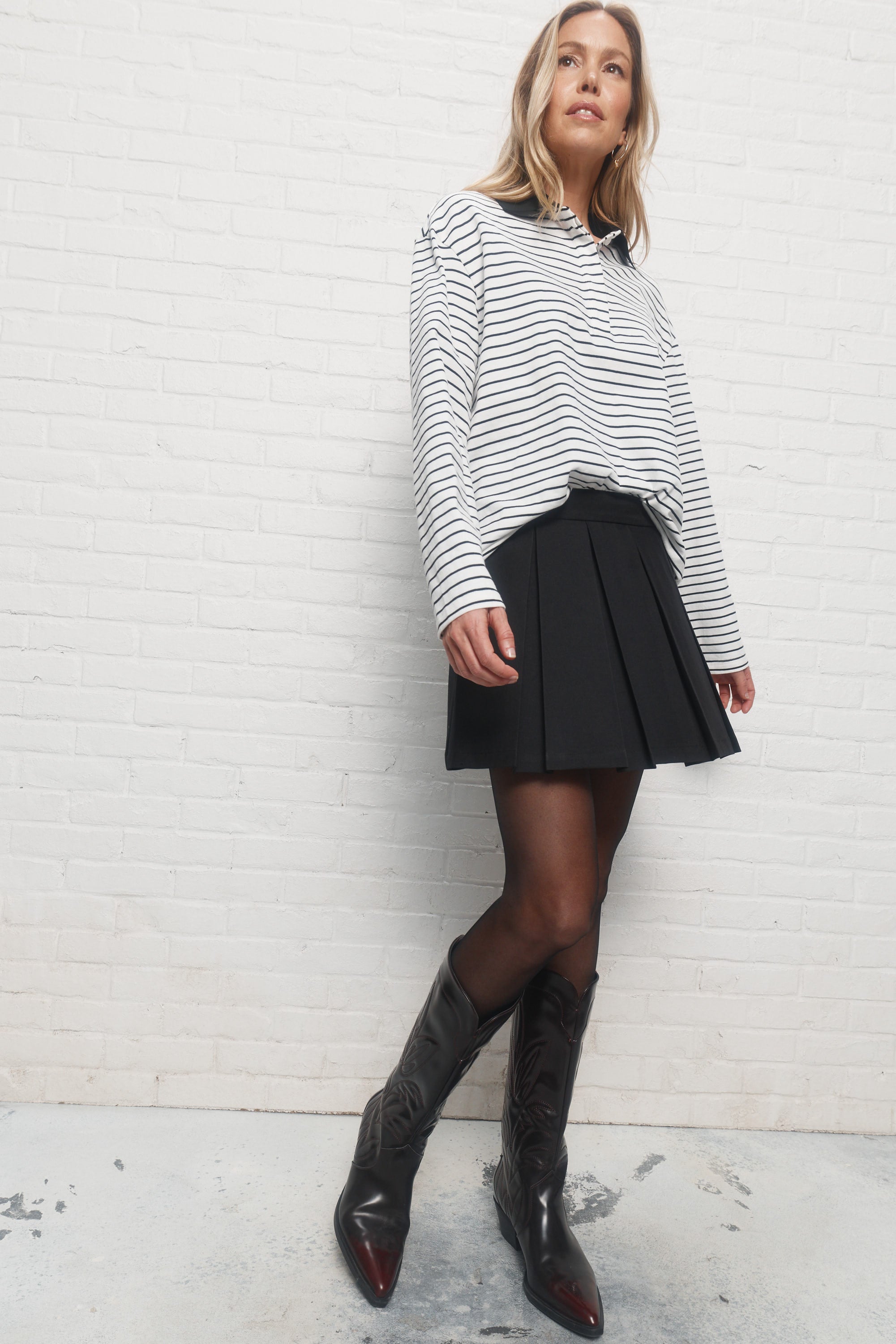 Nebula | Mini-jupe noire