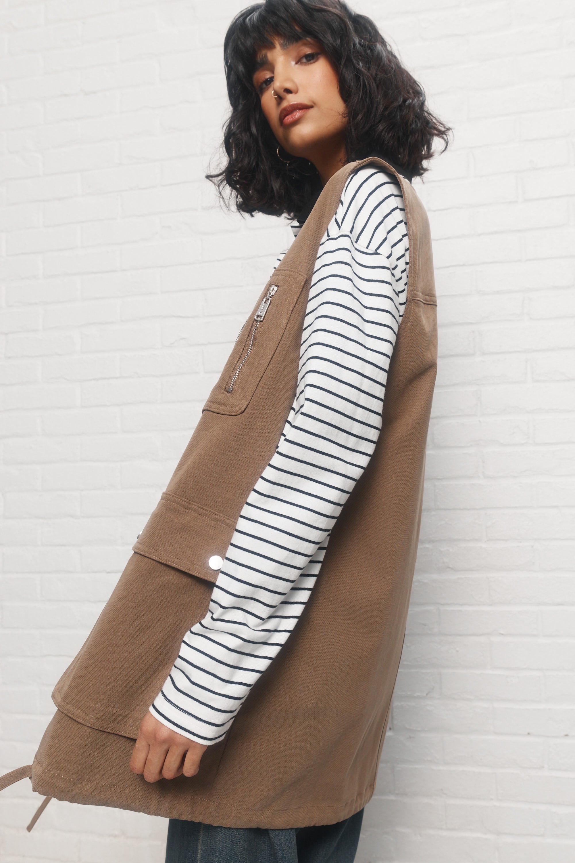 Quentin | Veste brune