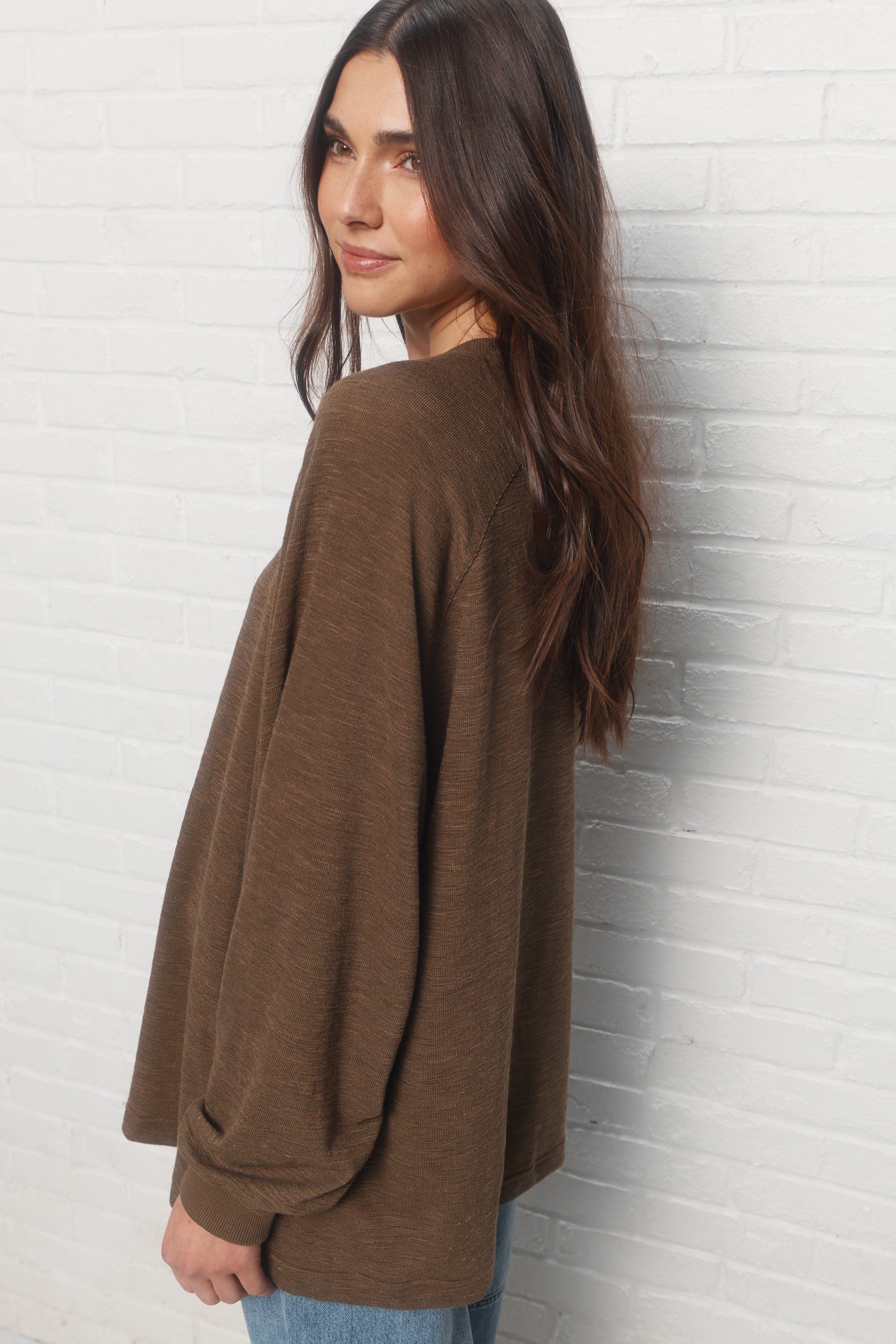 Renaud | Chandail brun