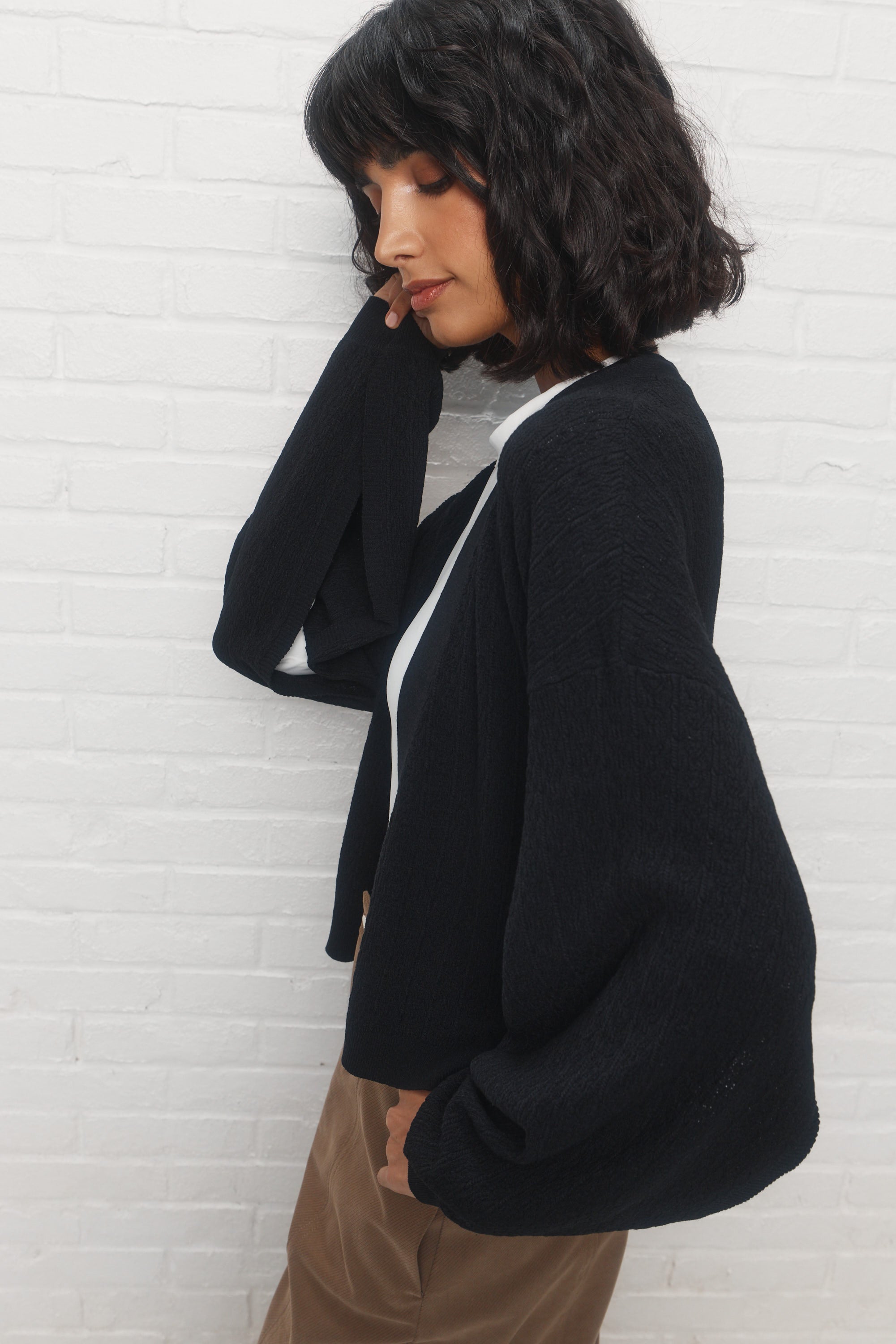 Ryker | Cardigan noir