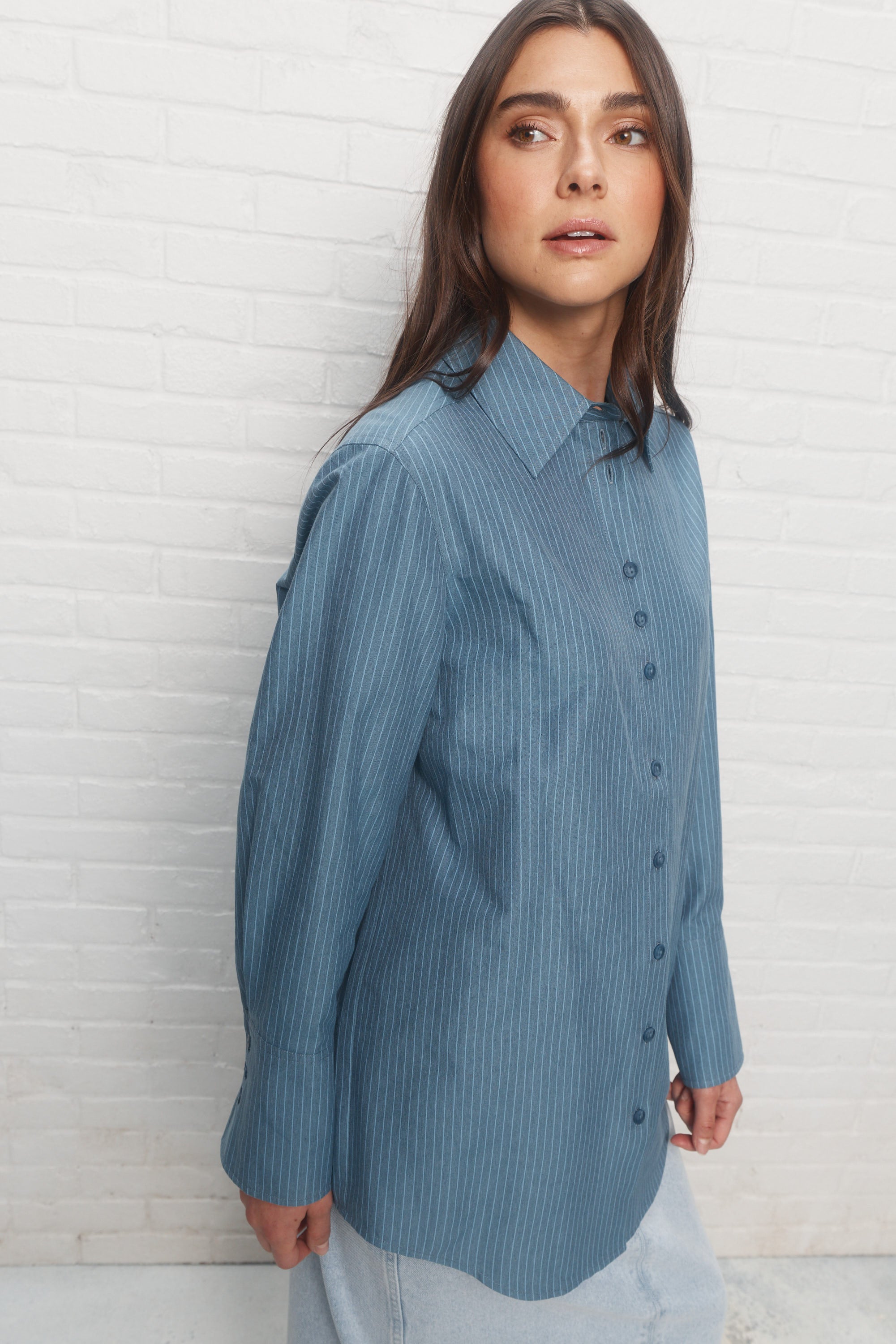 Valentine | Chemise bleue