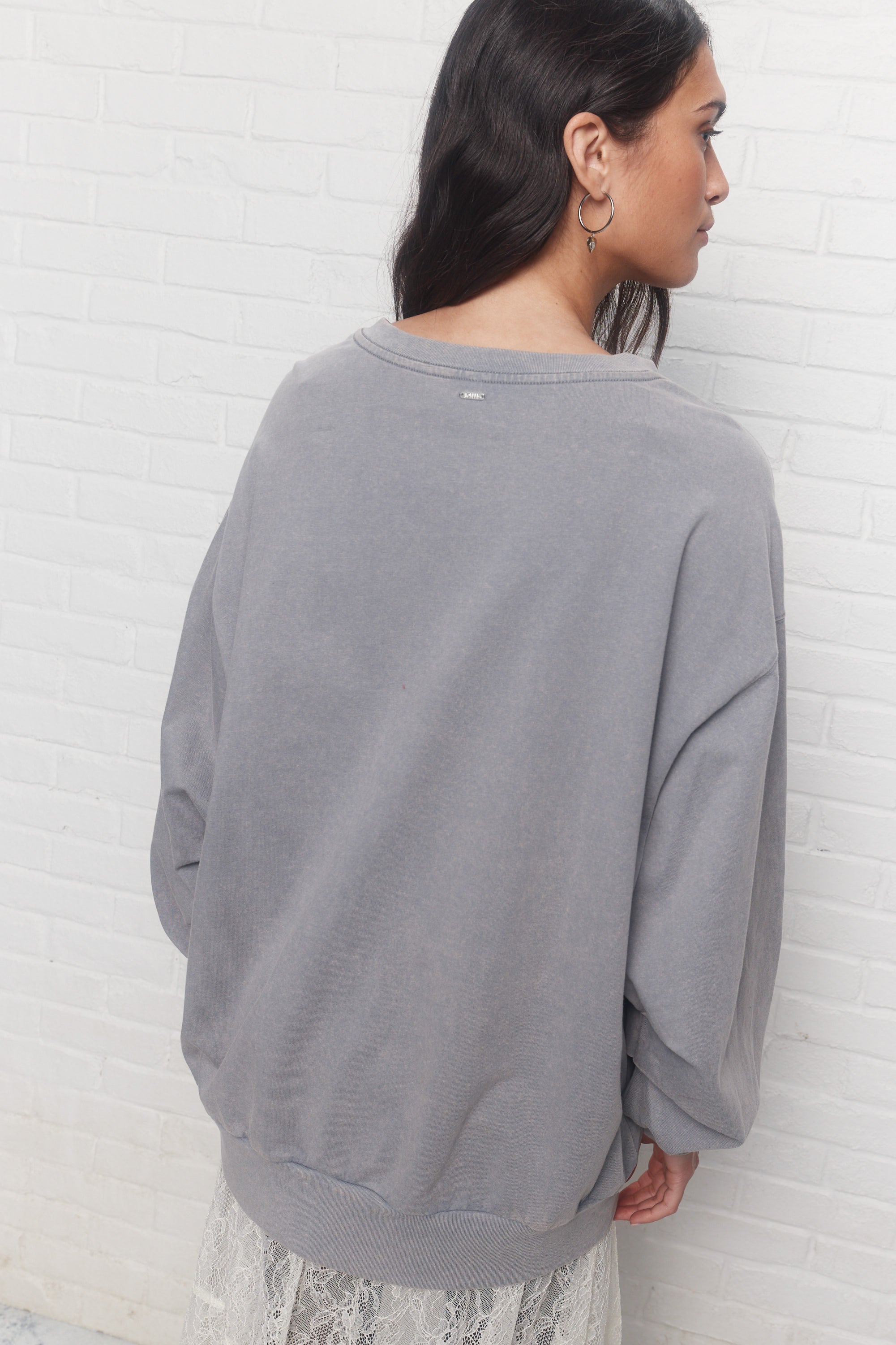 Diaz | Chandail bleu délavé