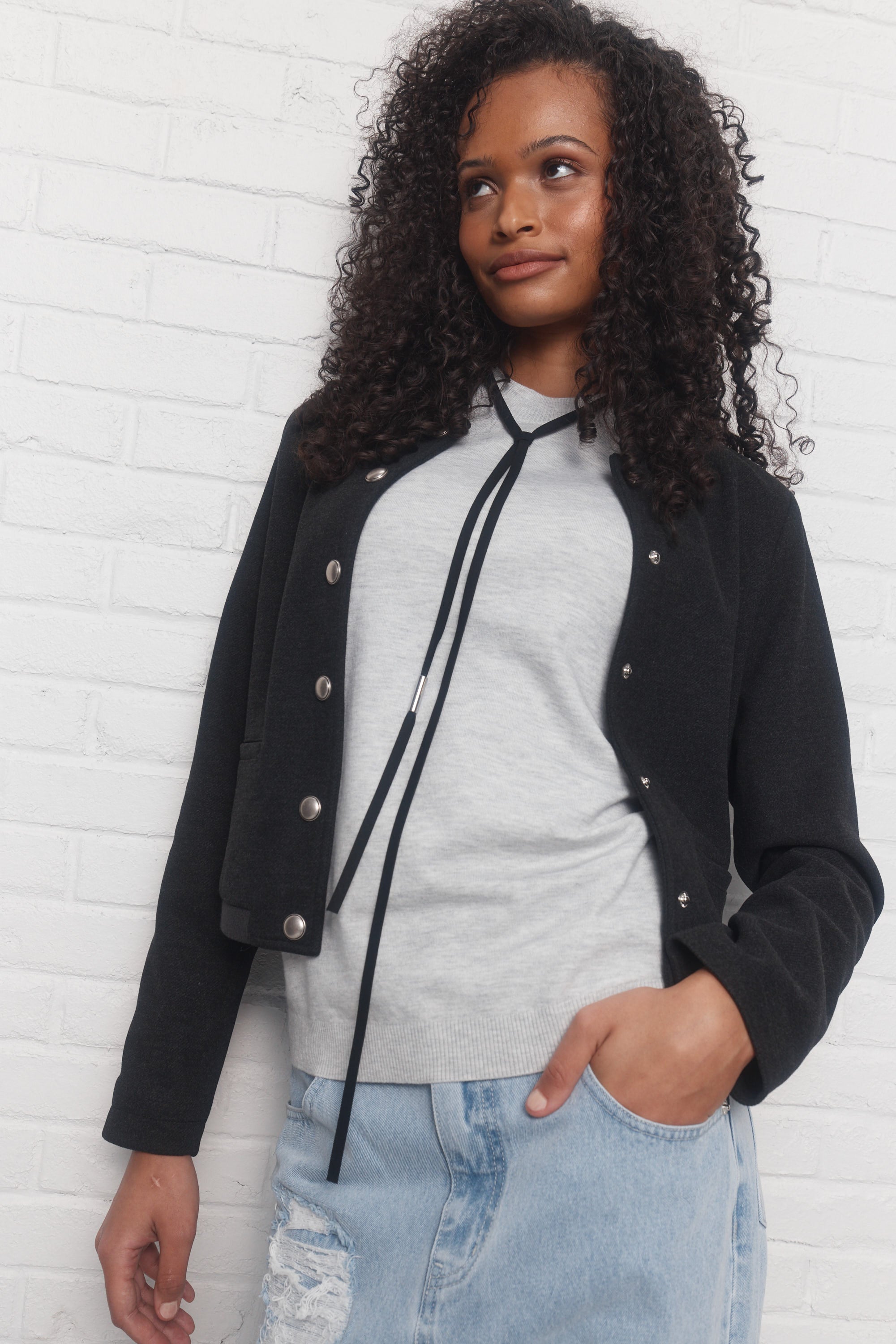 Dionne | Ruban accessoire noir