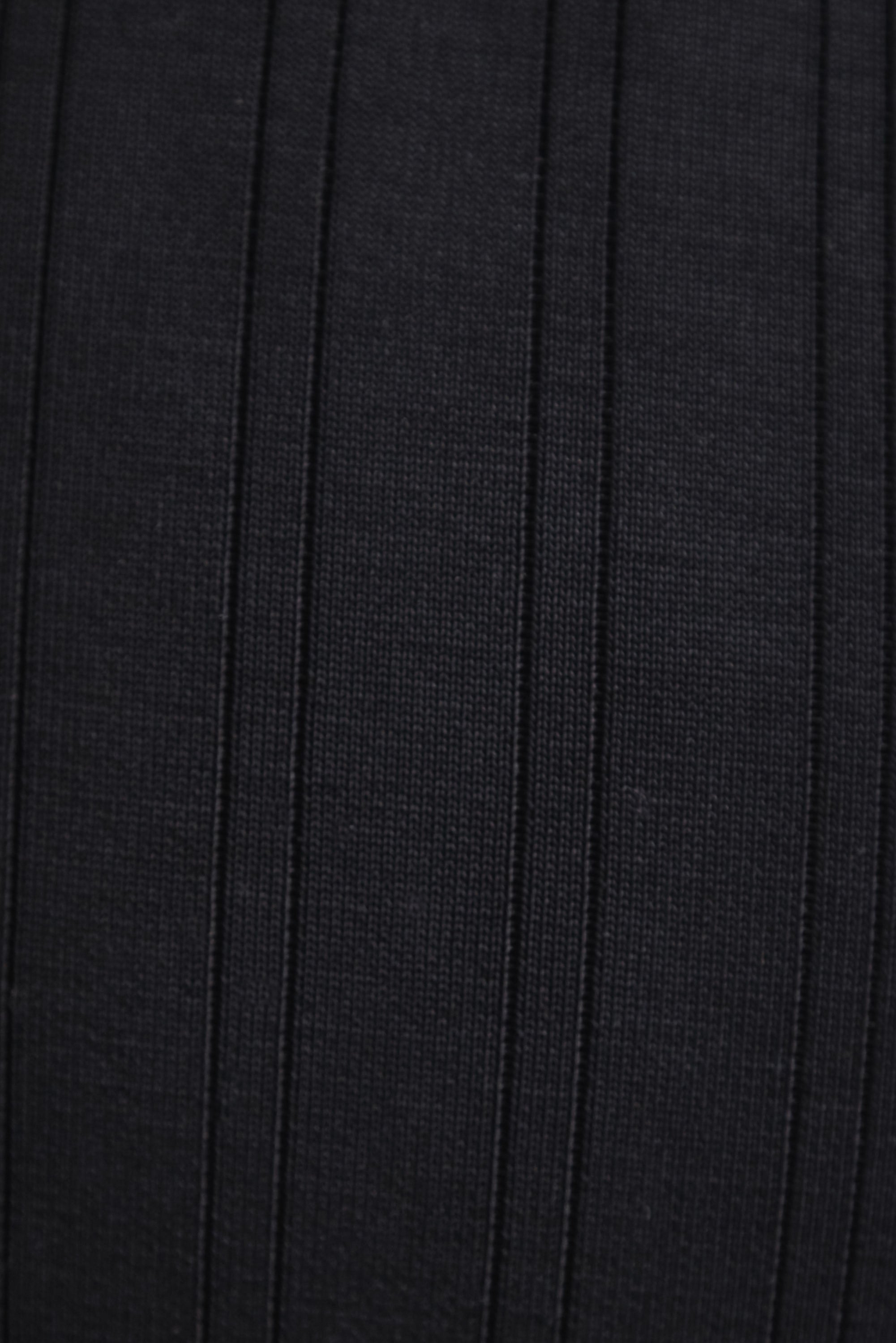 Evie | Wide-leg, faded black trousers