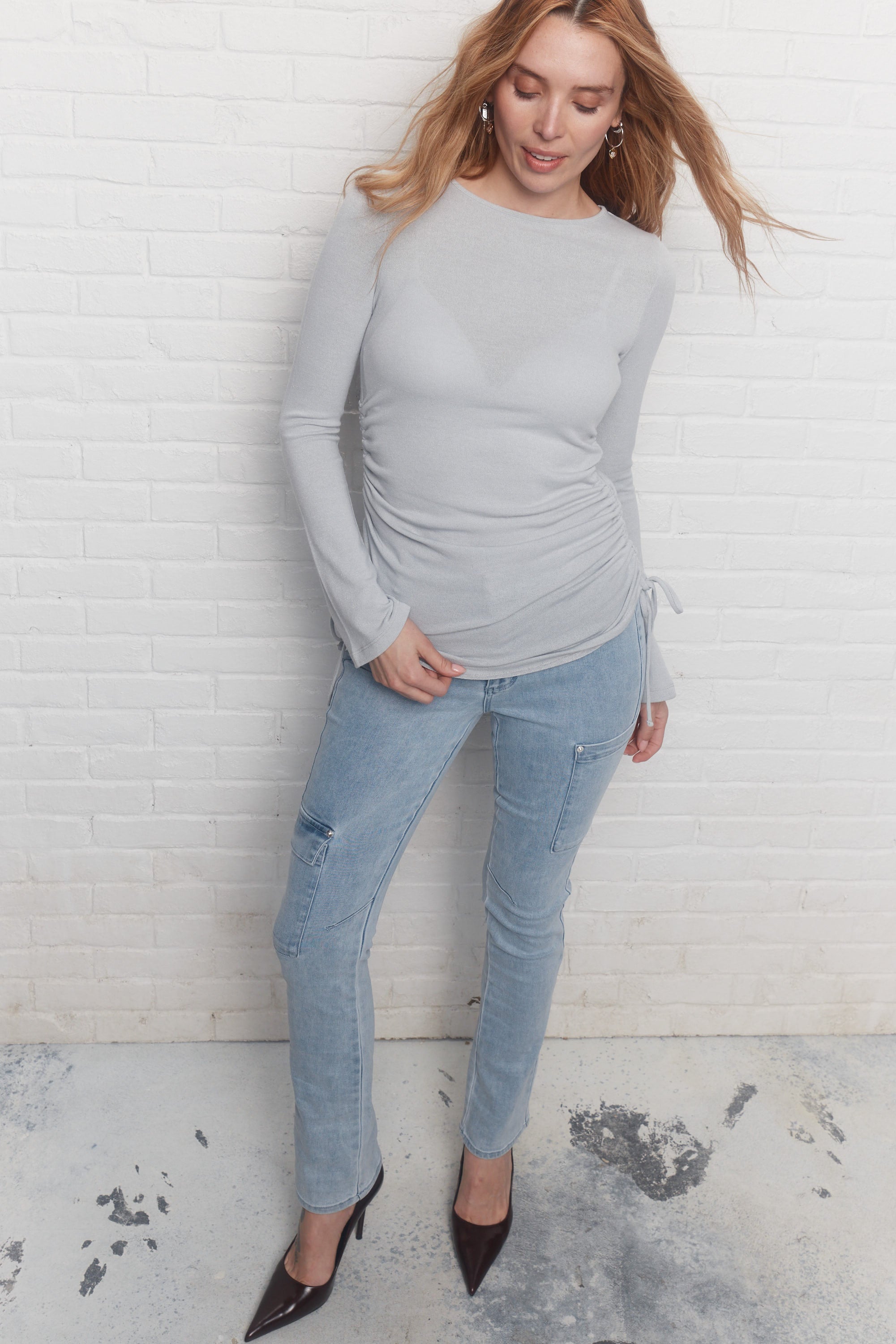 Fassety | Pale Blue Washed Jeans