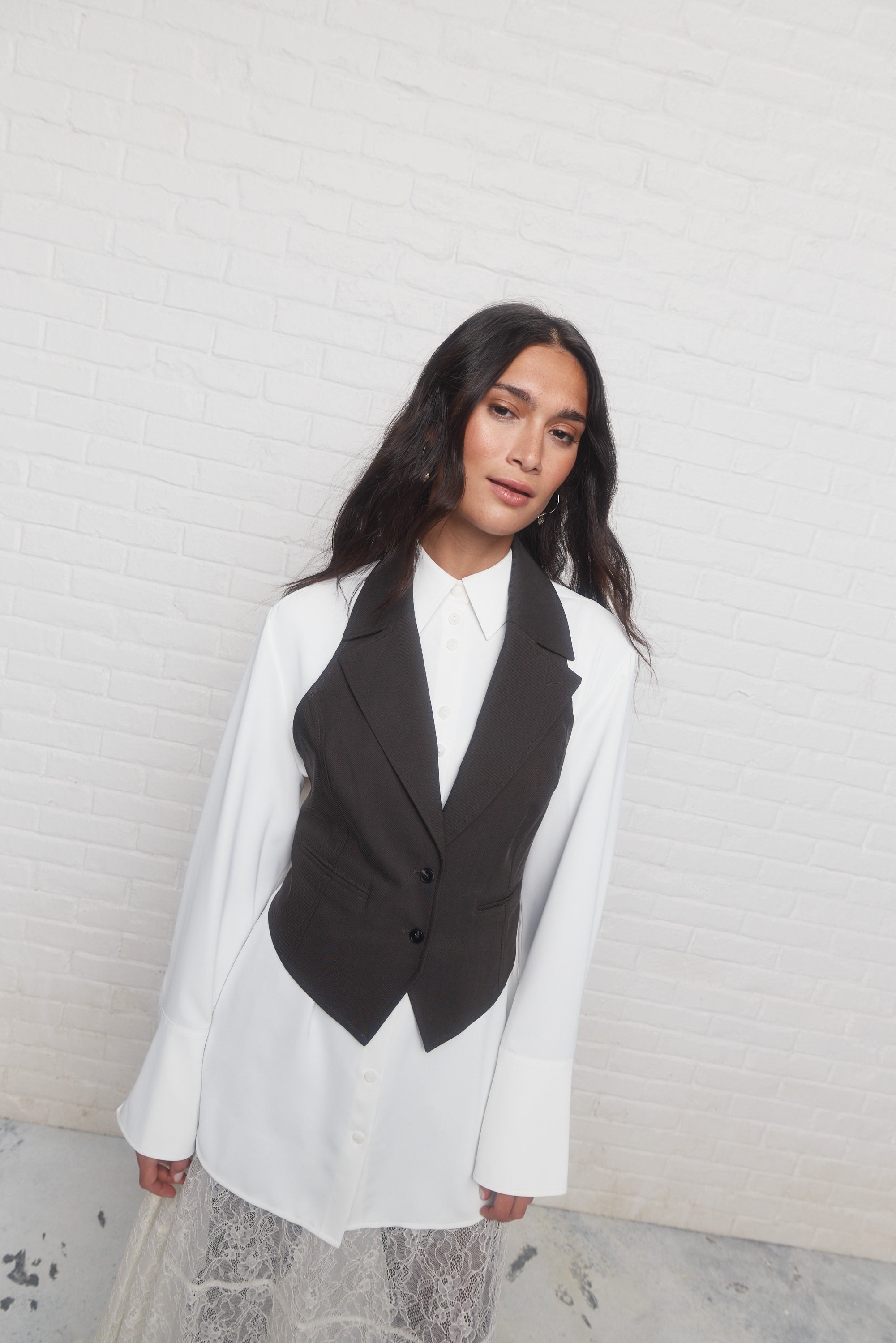 Flea | Veste vert gris