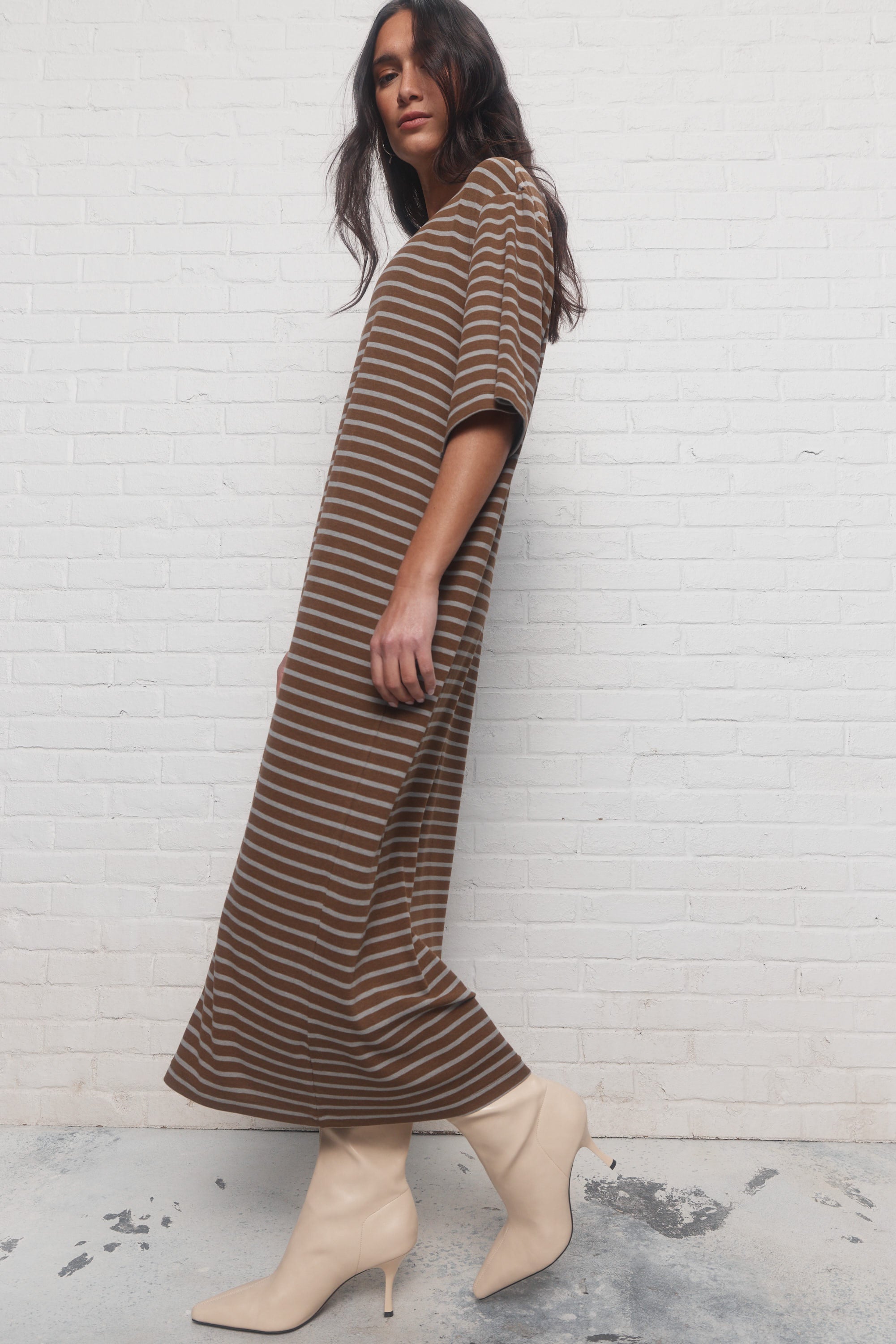 Kamala | Striped Dress