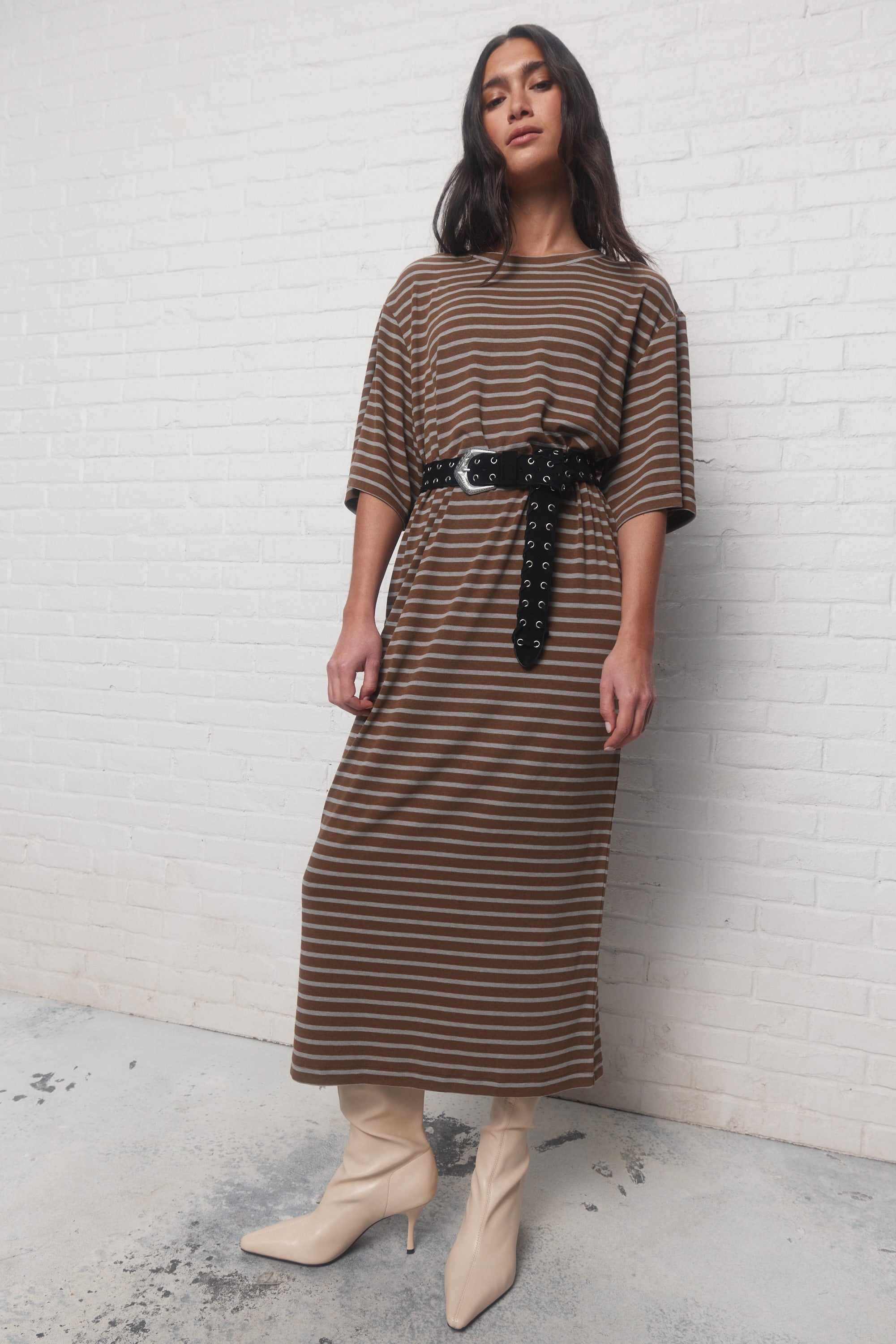 Kamala | Striped Dress