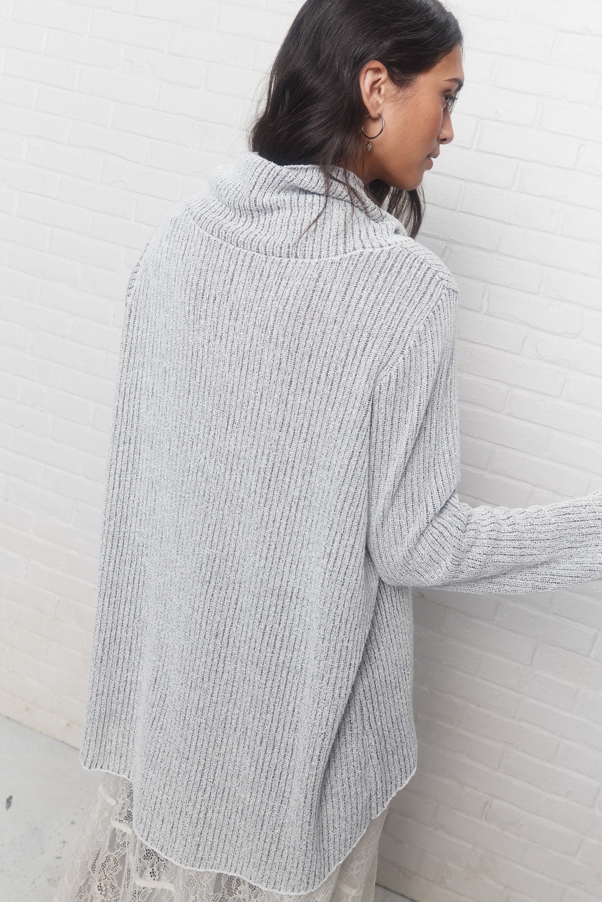 Lazer | Chandail gris foncé