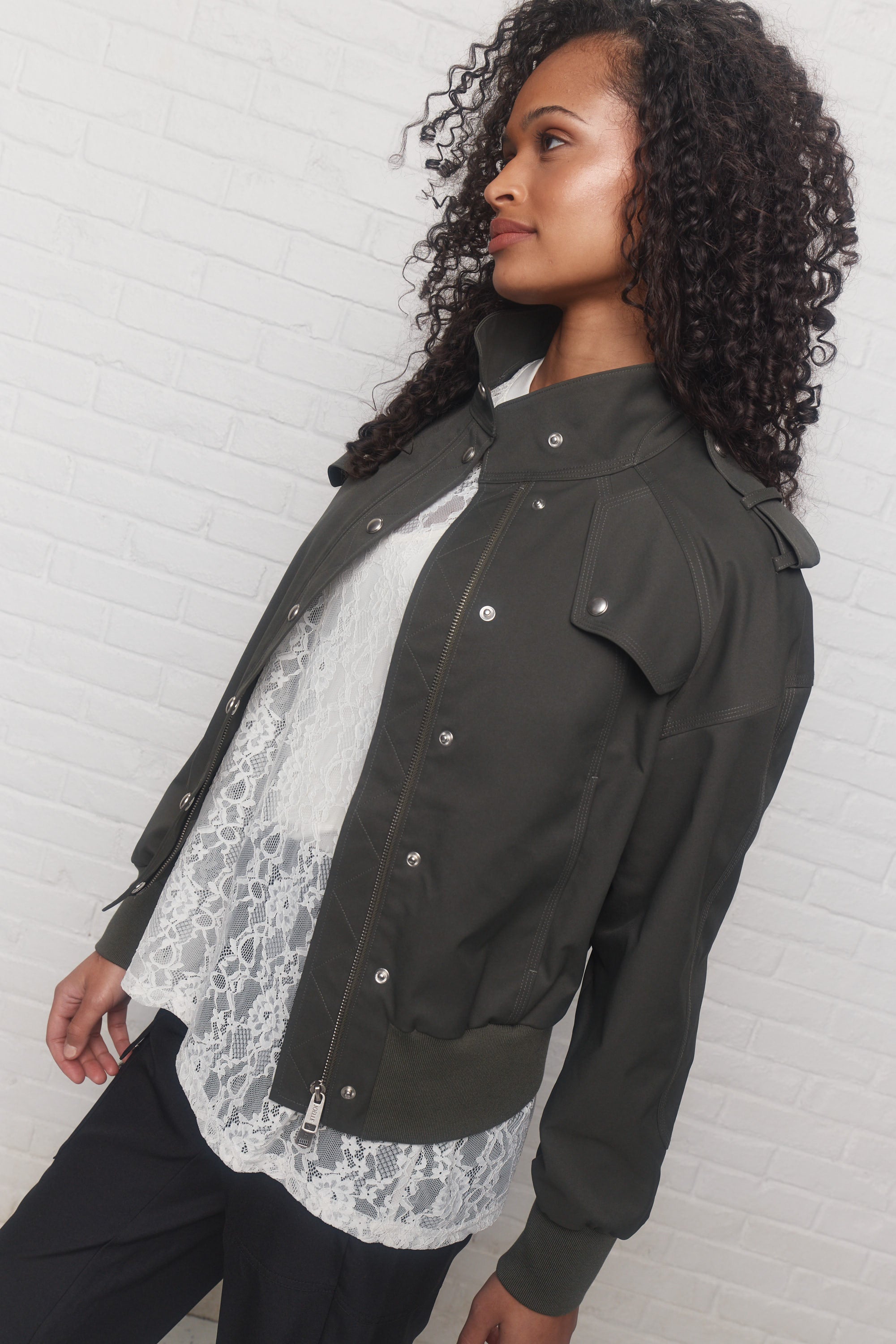 Maynard | Manteau vert sauge