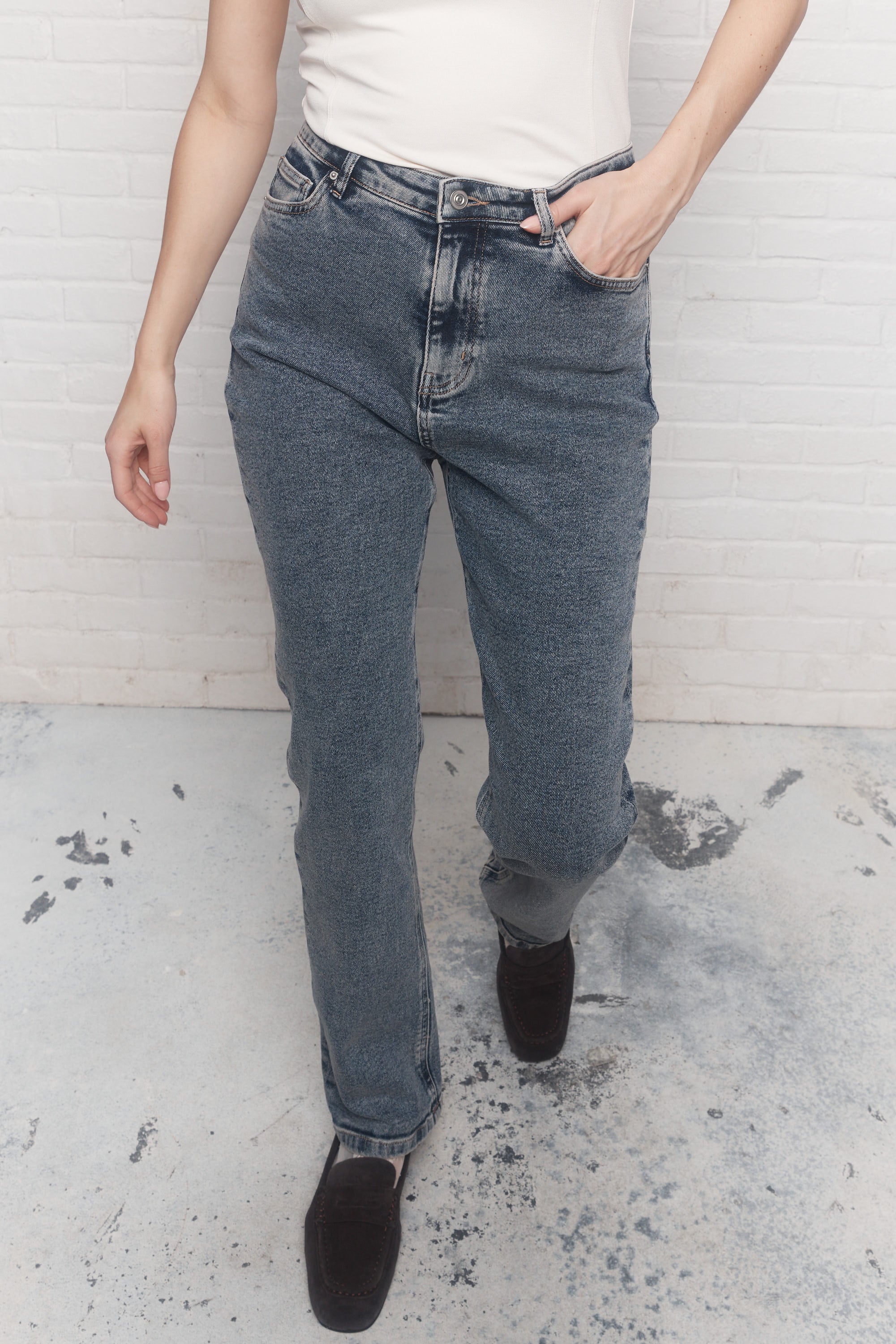 Pellica | Jean Bleu Délavé