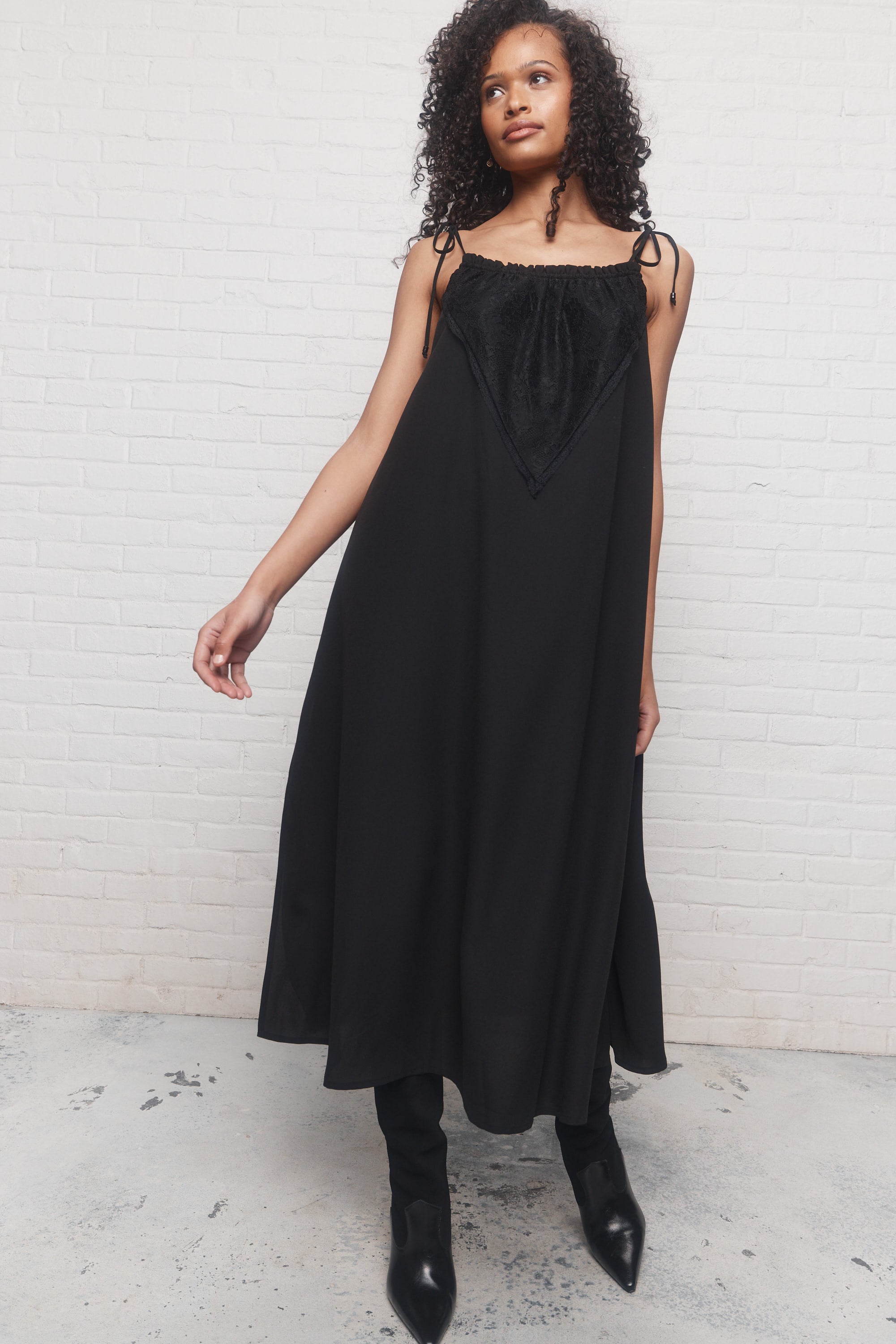 Seraphine | Black Maxi Dress