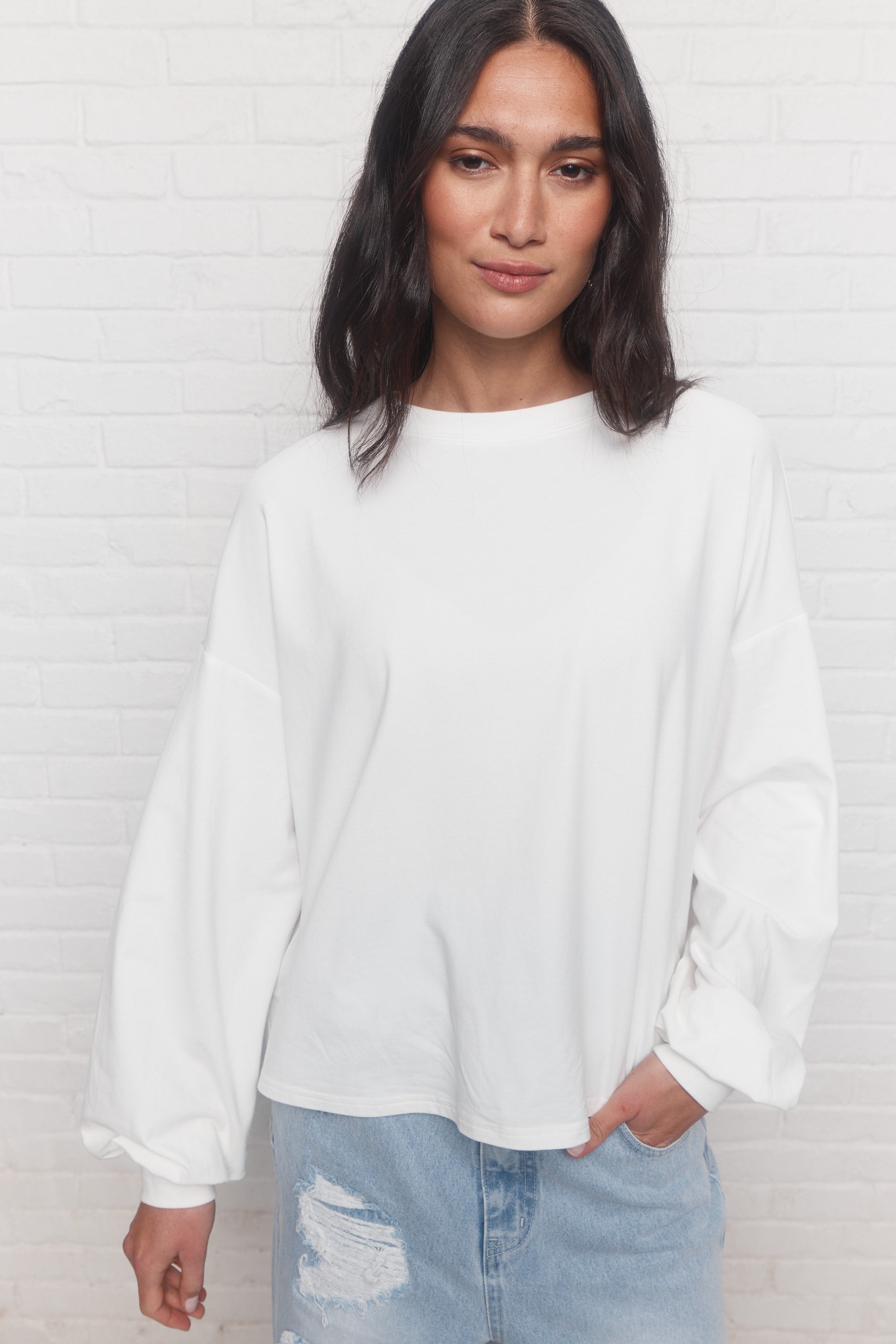 Tammy | Chandail crème