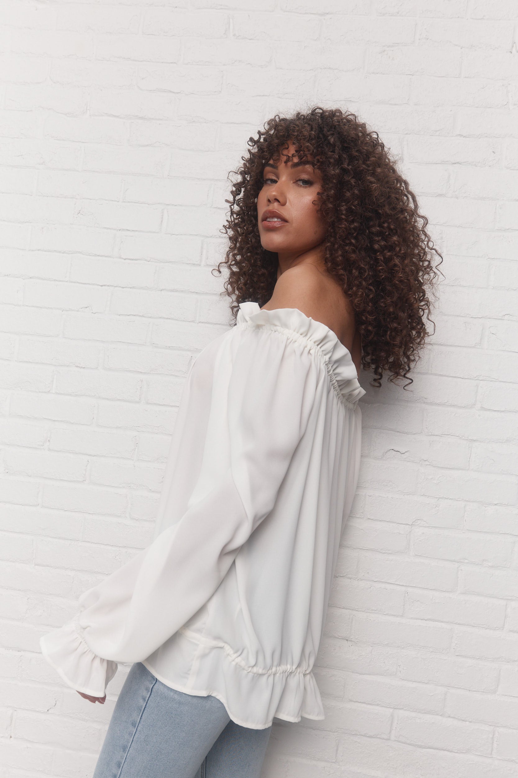 Apollo | Cream blouse