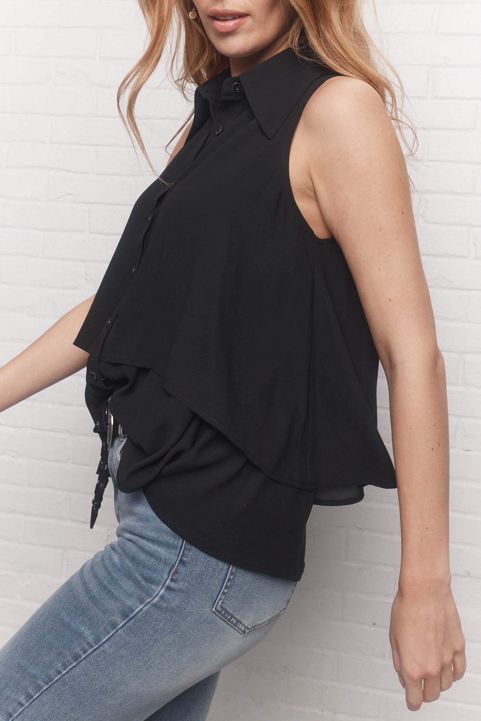 Breeze | Black Blouse