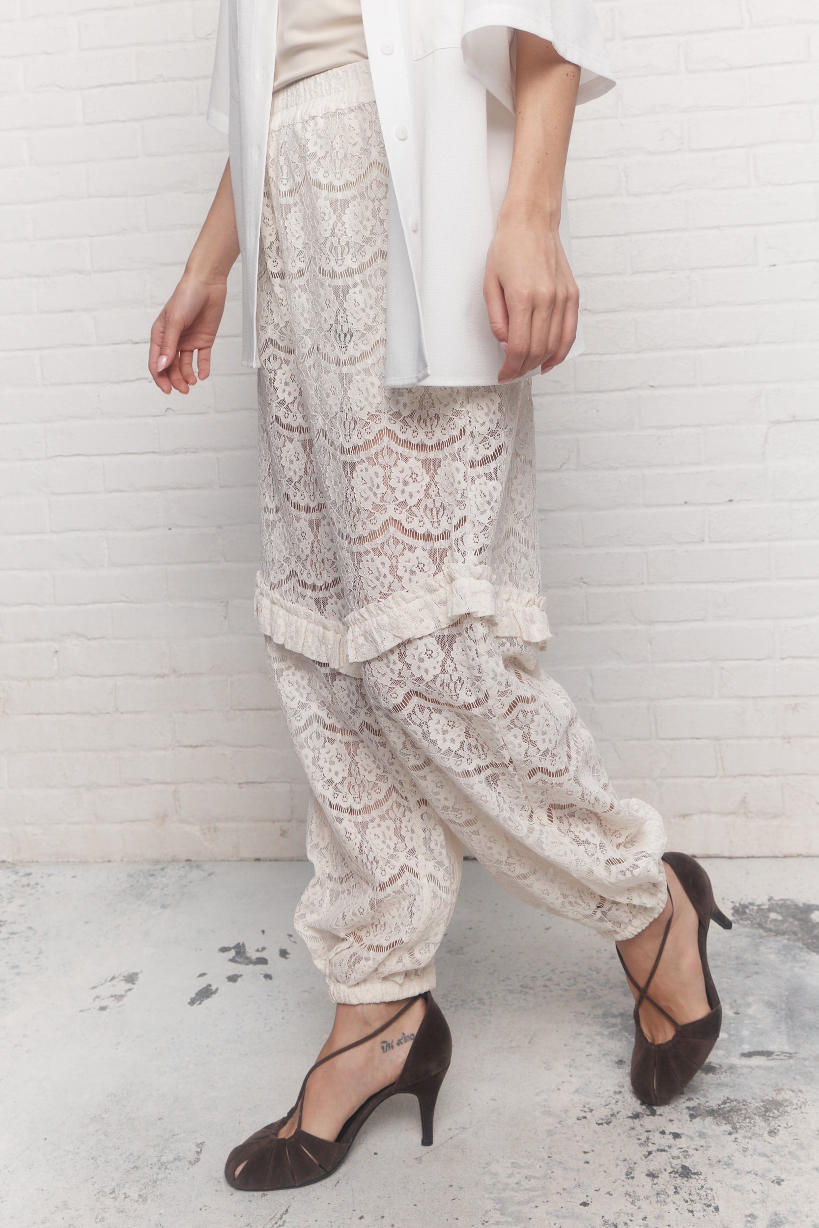 Brielle | Pantalon crème