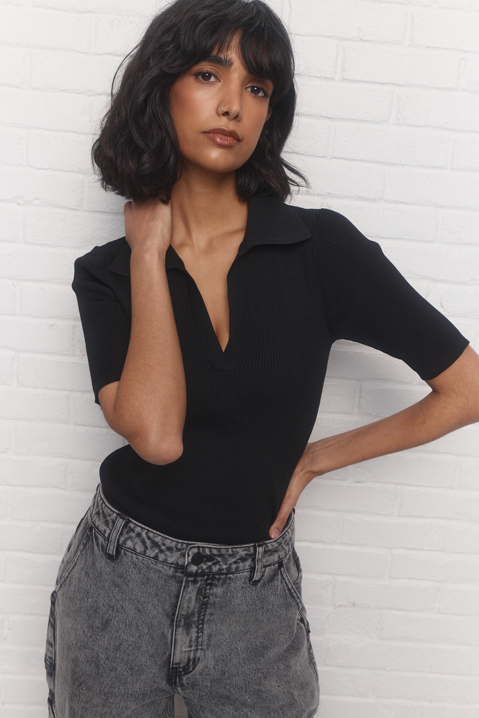 Drive | Black Polo shirt