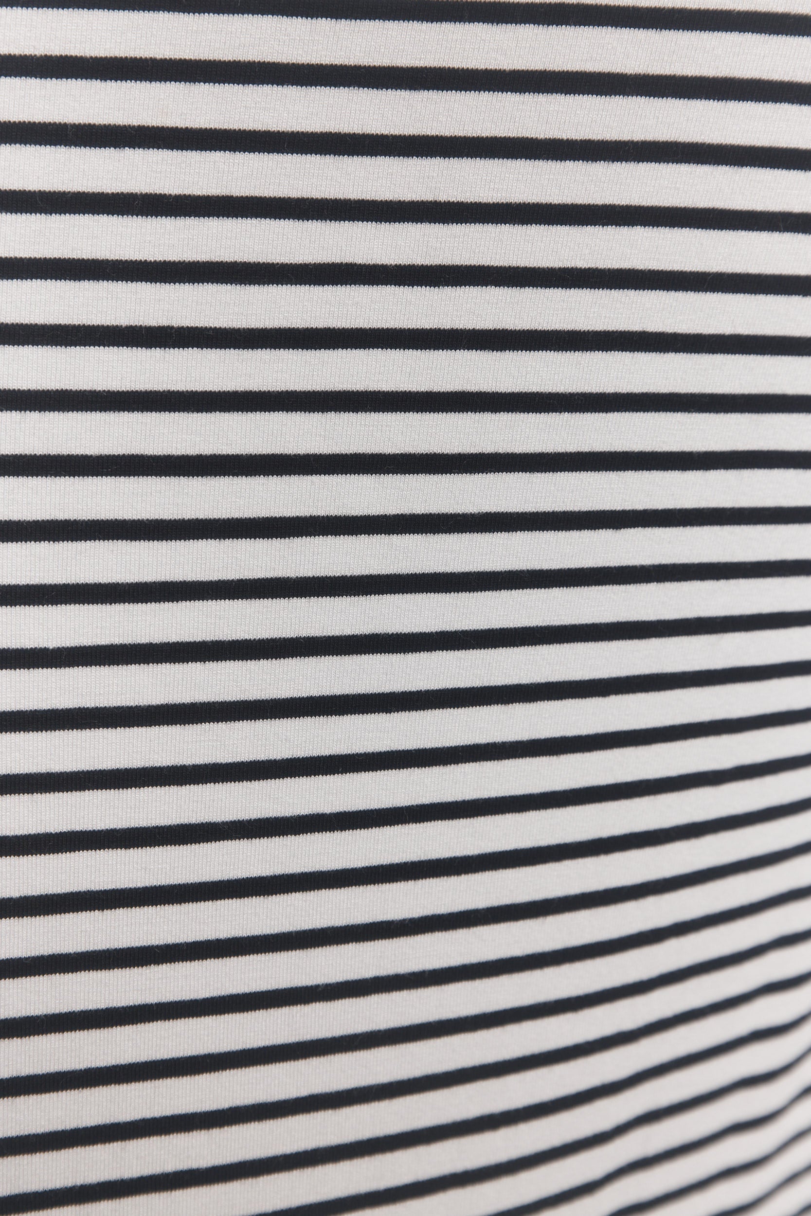 Goldie | Robe longue à rayures noires