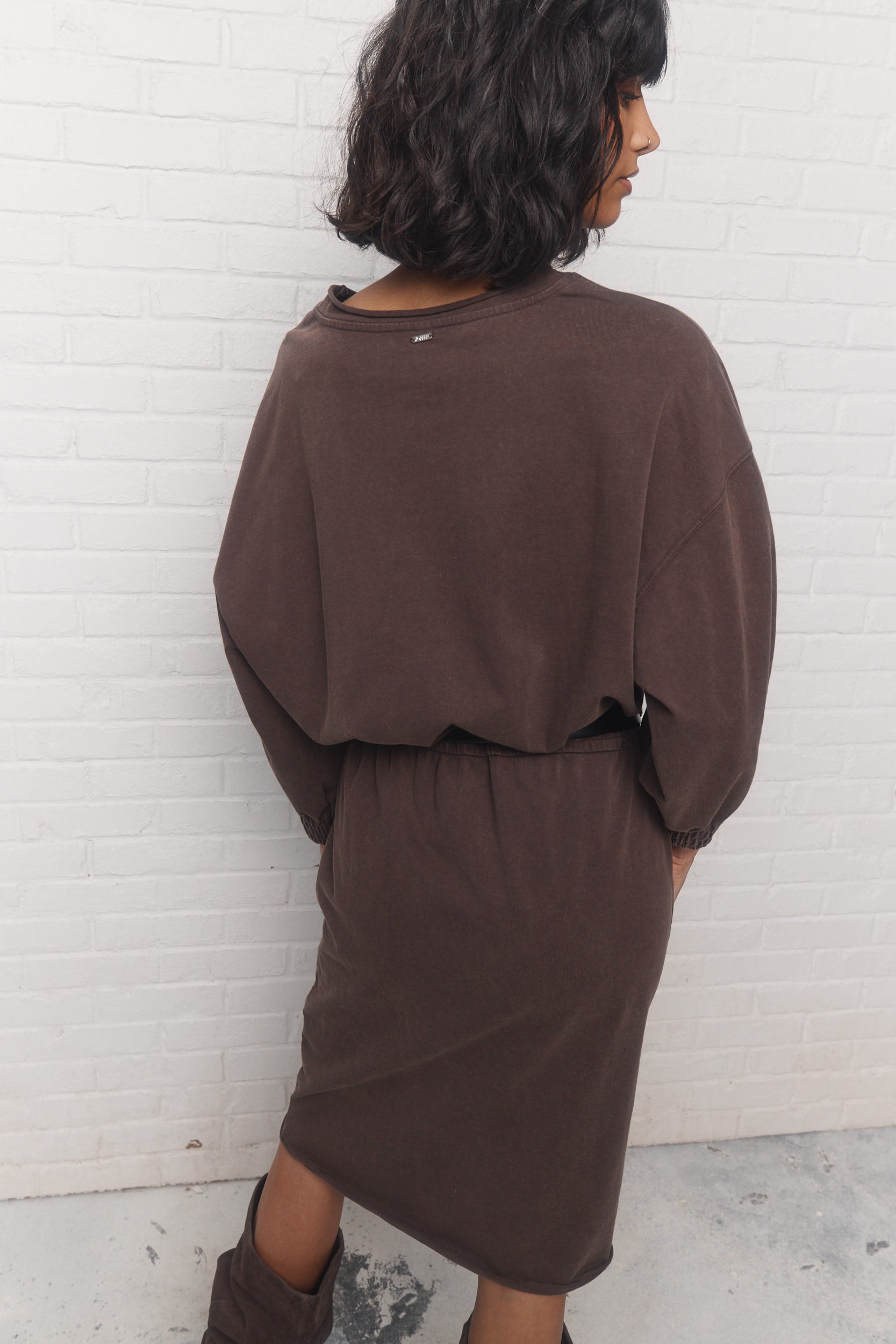 Harlow | Robe brun délavé