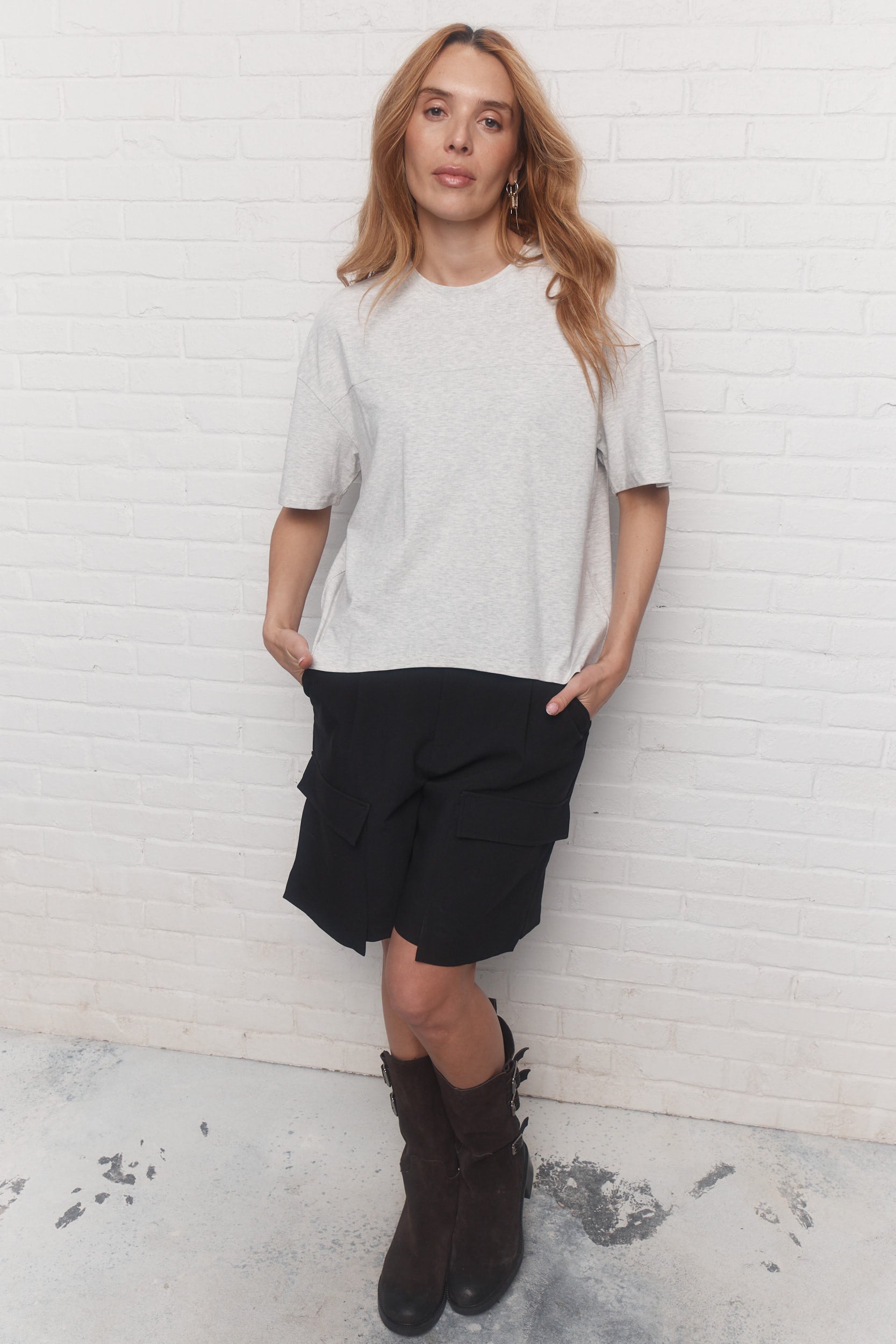 Reason | T-shirt gris mixte