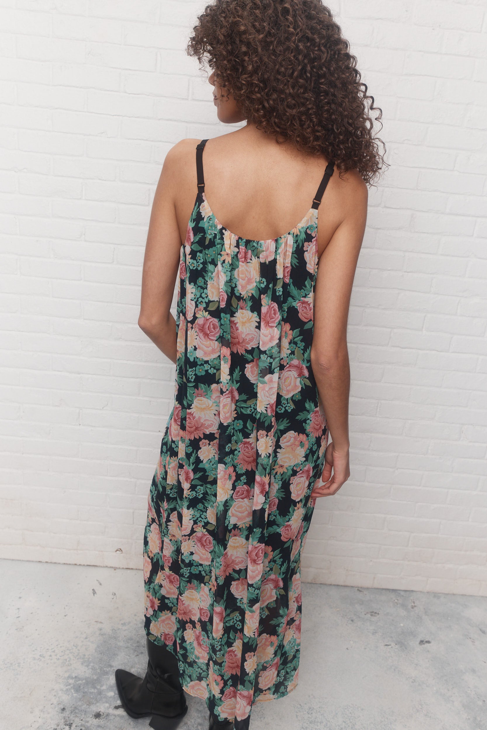 Sati | Robe combo fleur