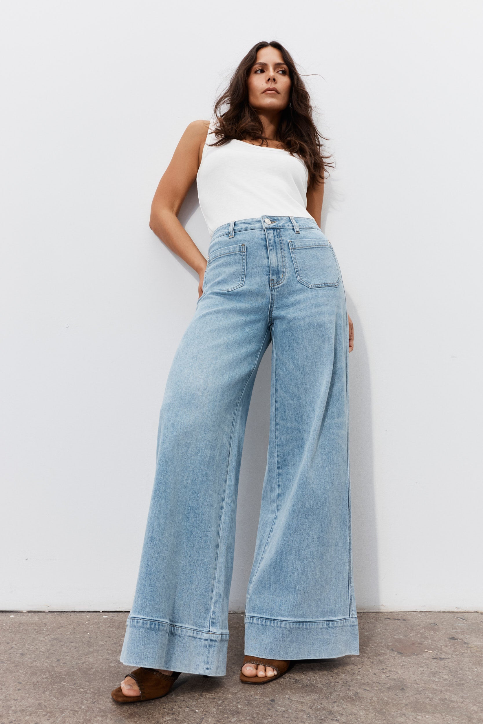Sonny | Washed indigo jeans