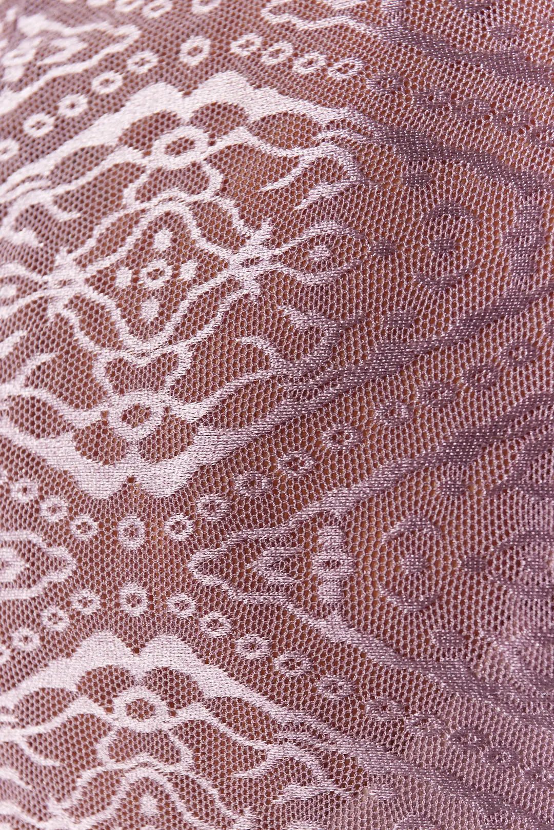 Chandail mauve en dentelle texturée | Ginger JOELLE Collection