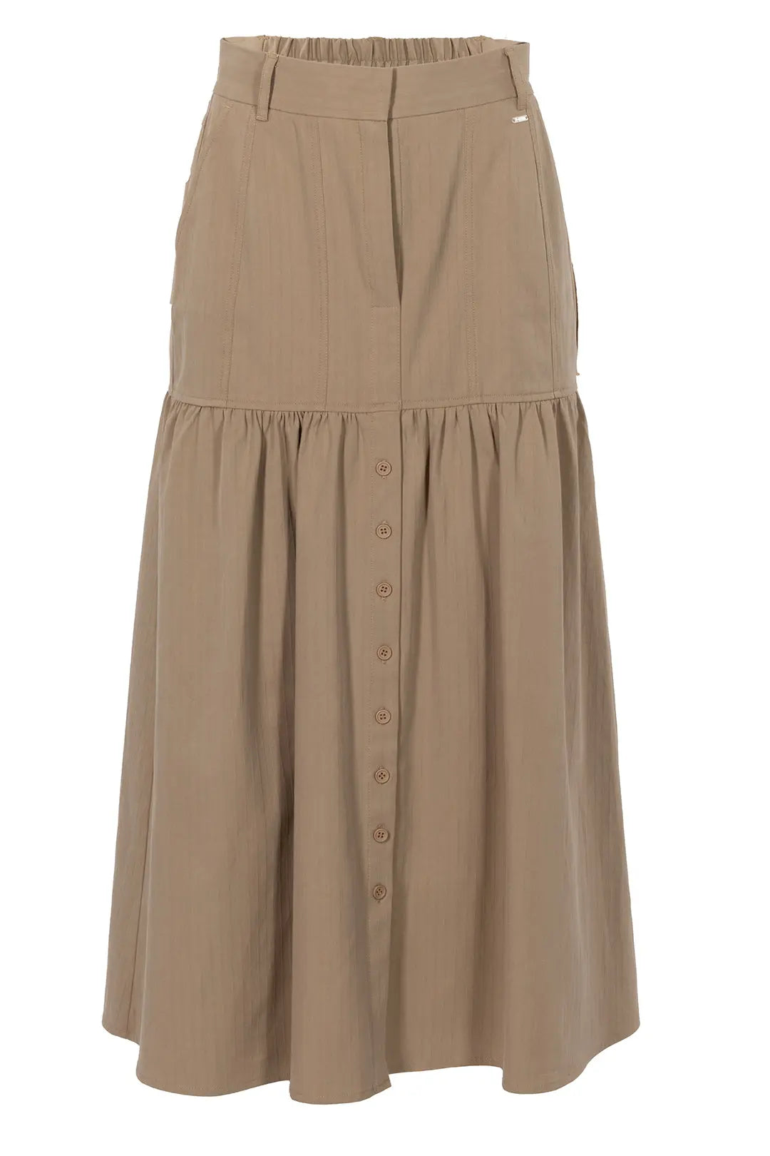 Jupe longue sable | Jimmy JOELLE Collection