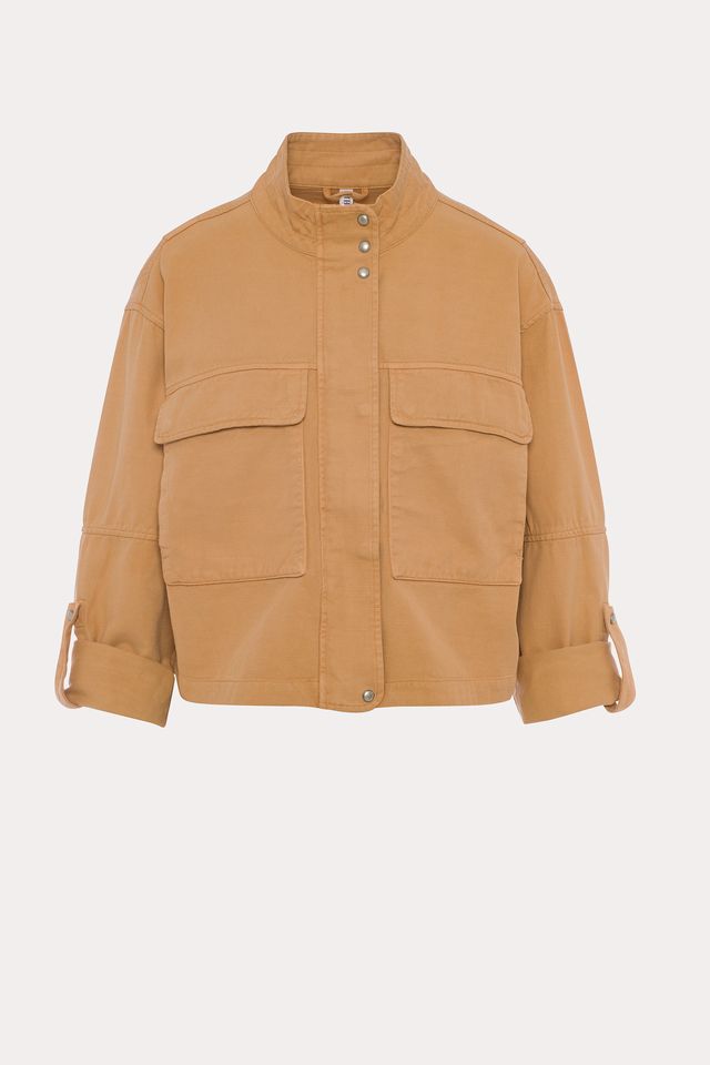 Isla | Veste beige sablé