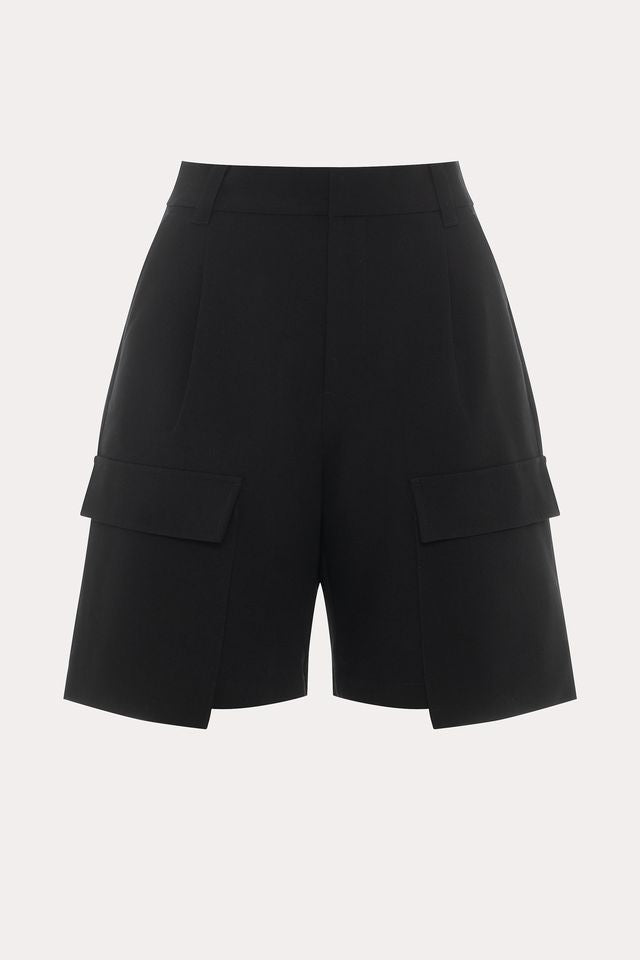 Emery | Black cargo shorts