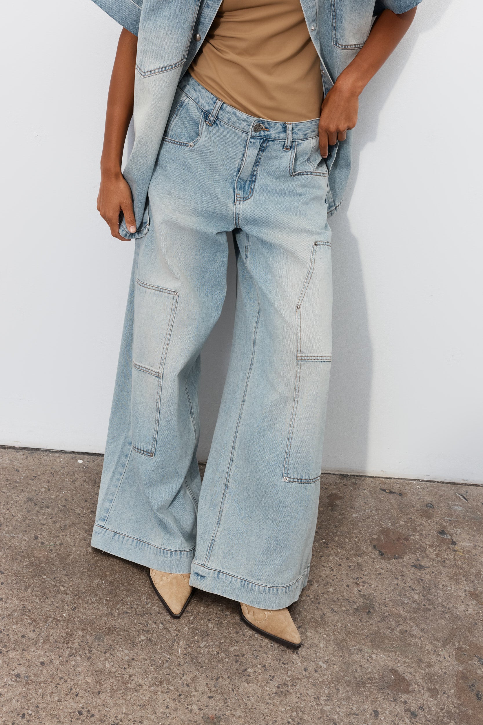Zelda | Light wash jeans