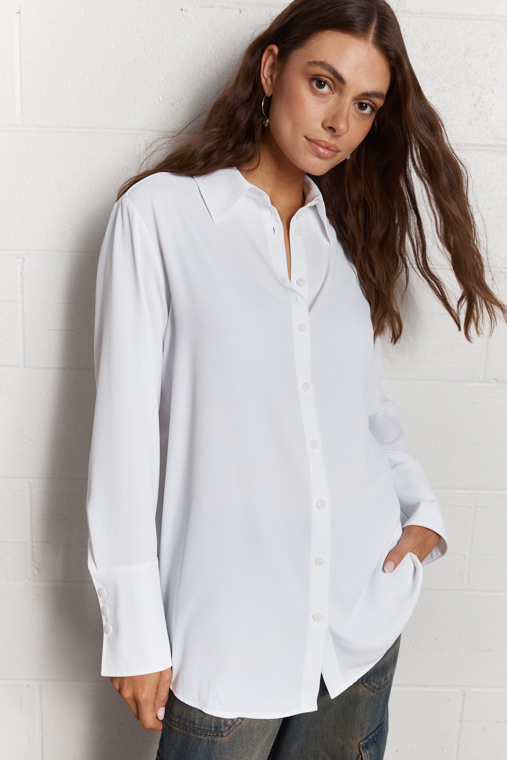 Valentine | Loose white shirt