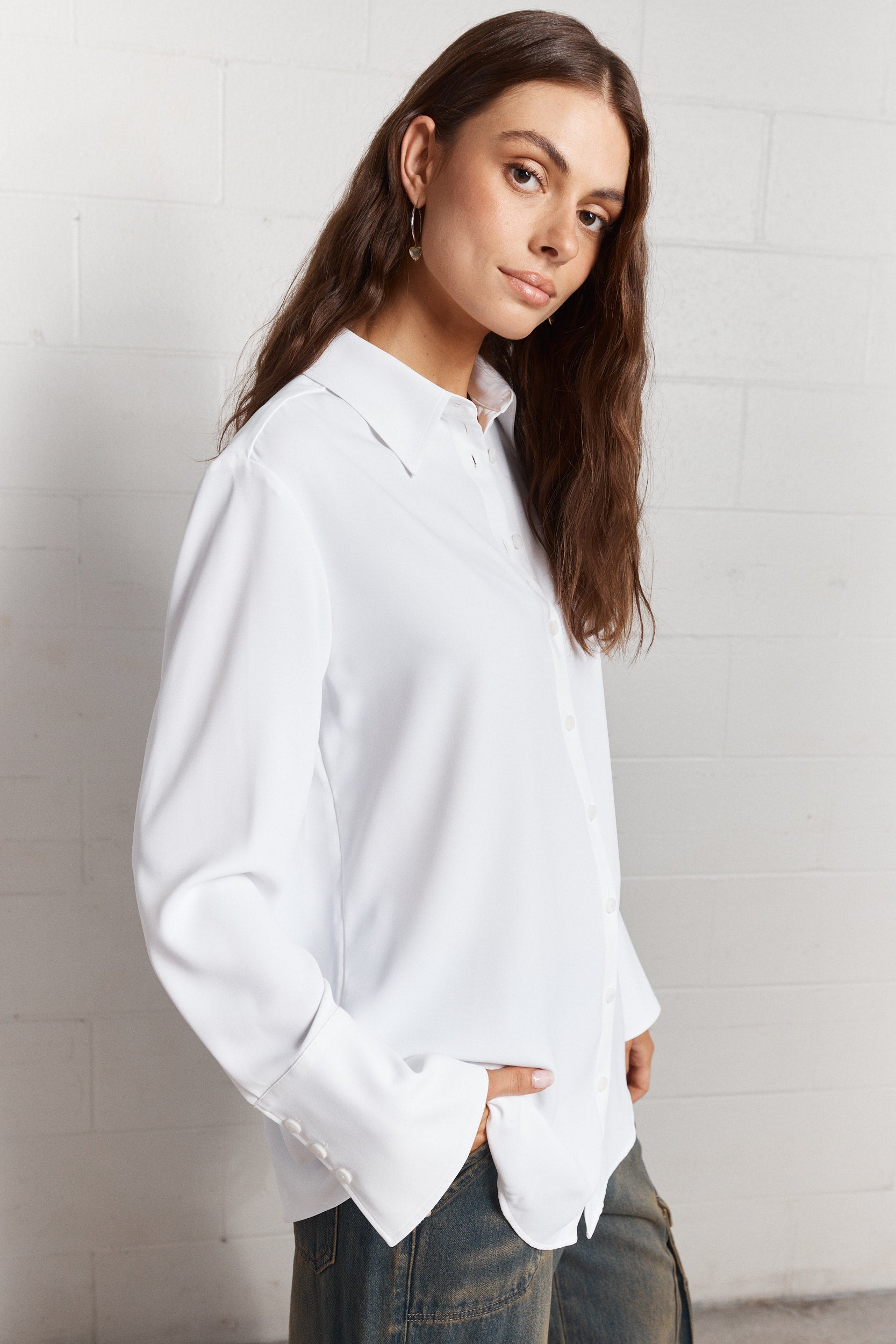 Valentine | Loose white shirt