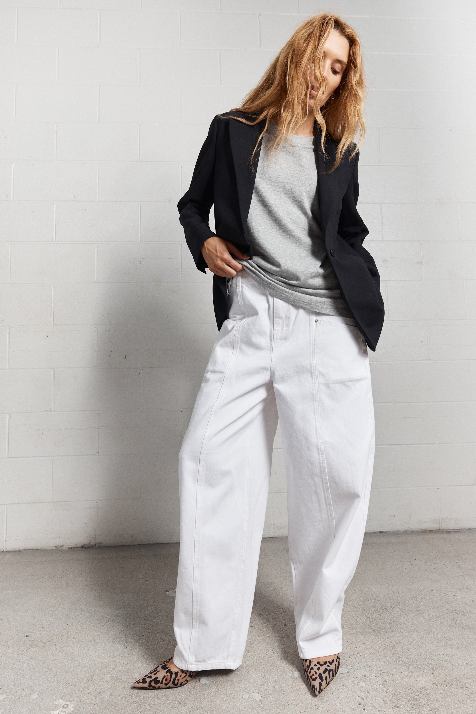 Slater | T-shirt gris chiné
