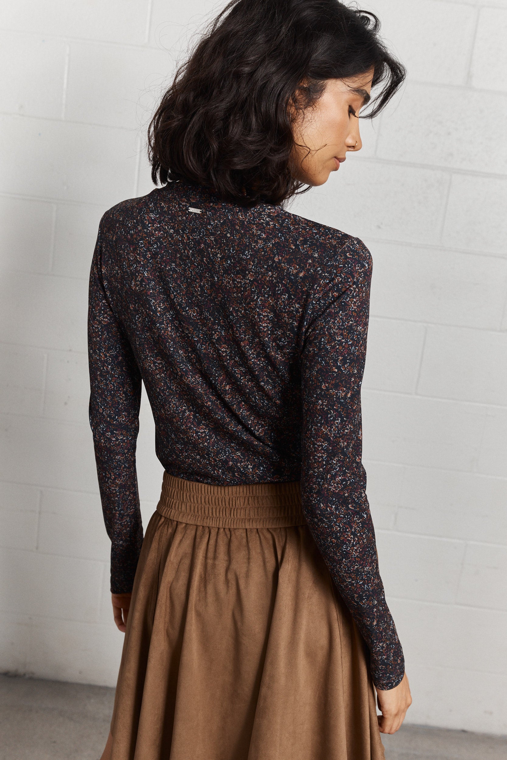 Jackson | Floral Long-Sleeved Top