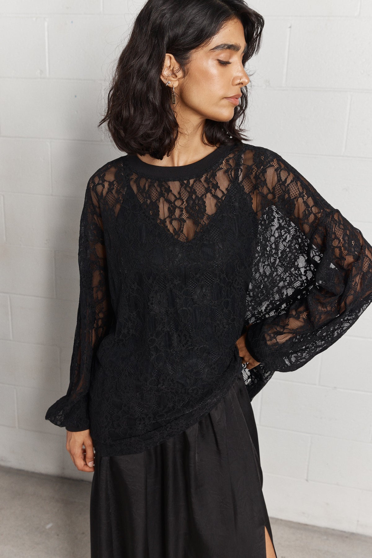Thally | Chandail noir