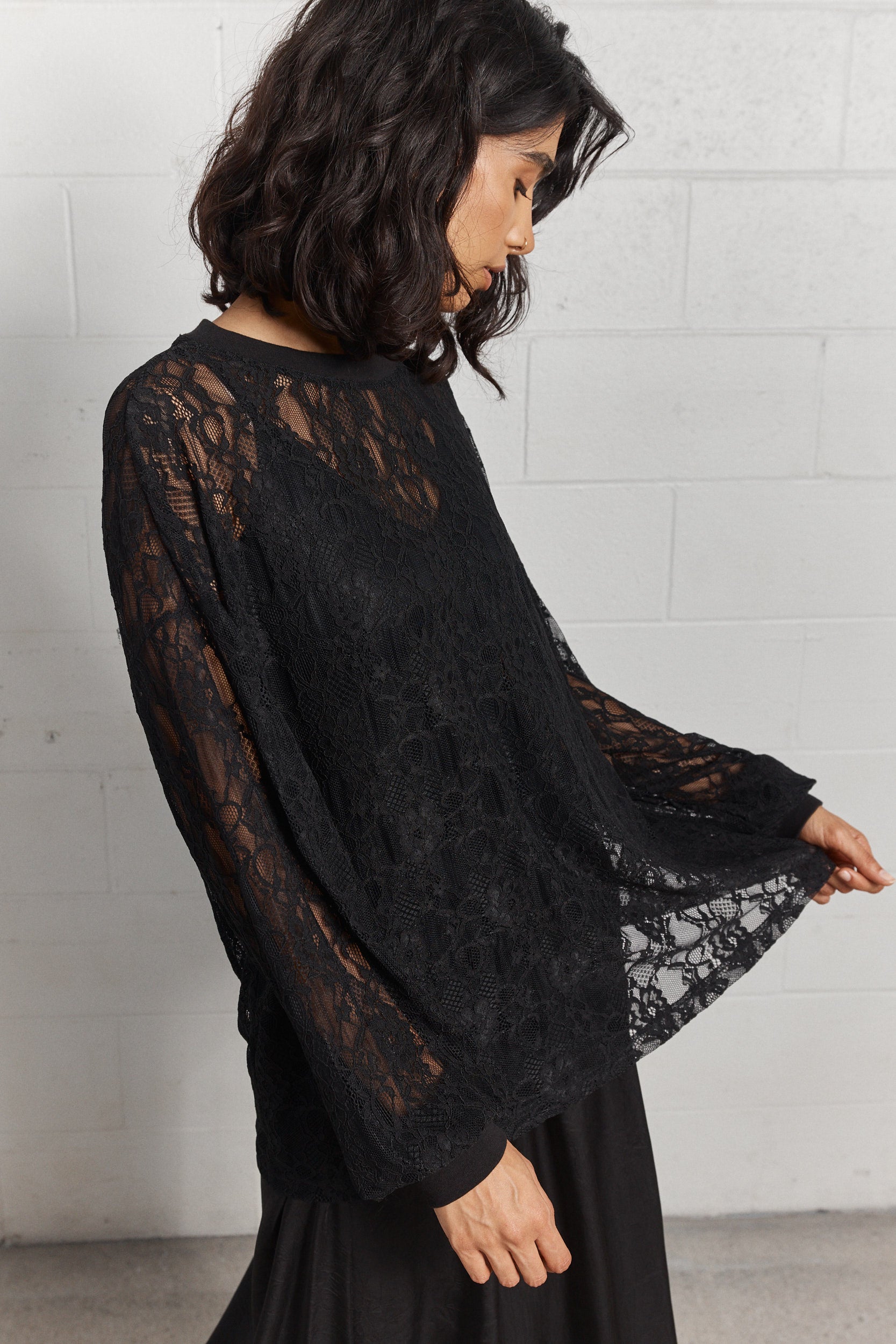 Thally | Chandail noir