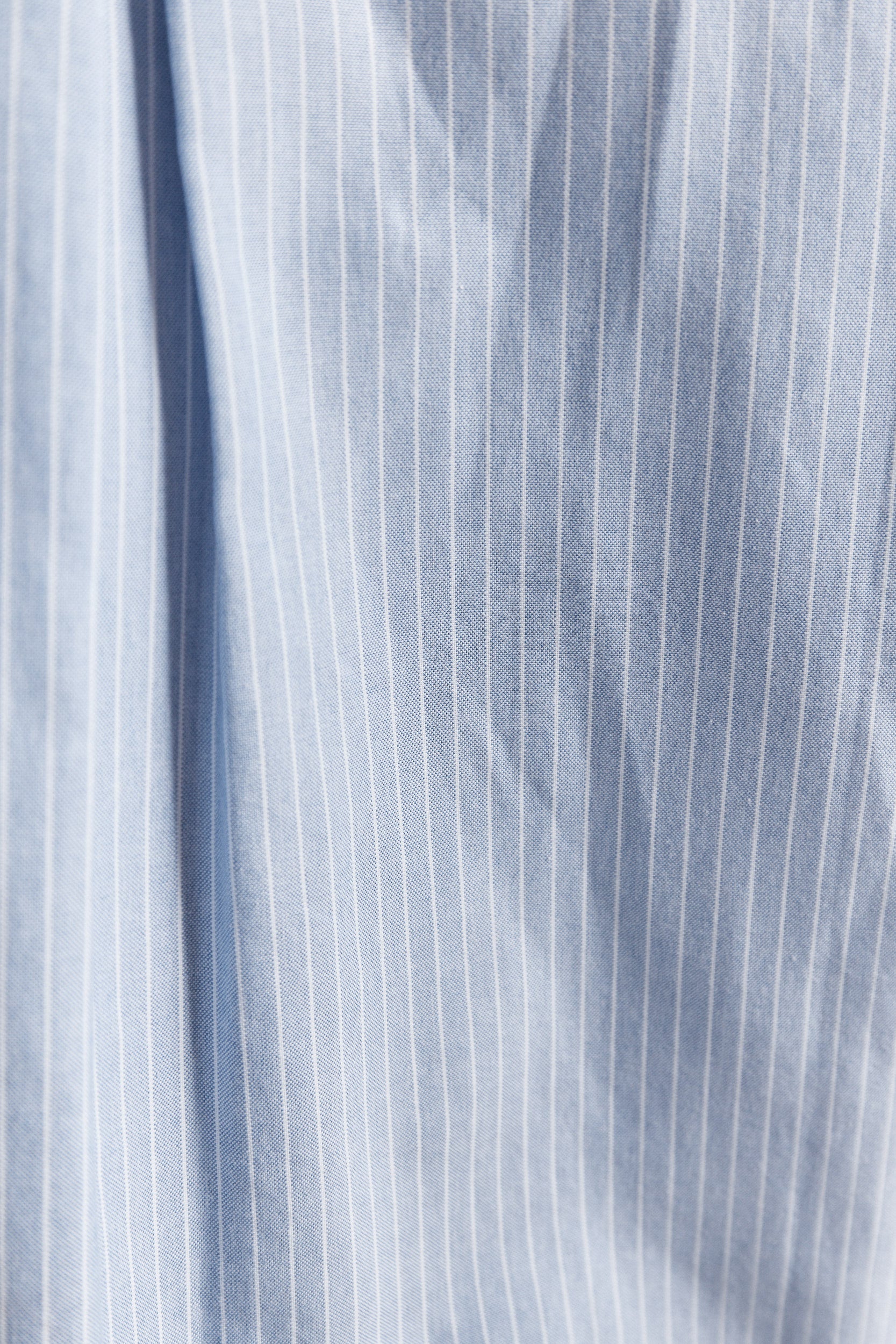 Valentine | Chemise rayée bleue
