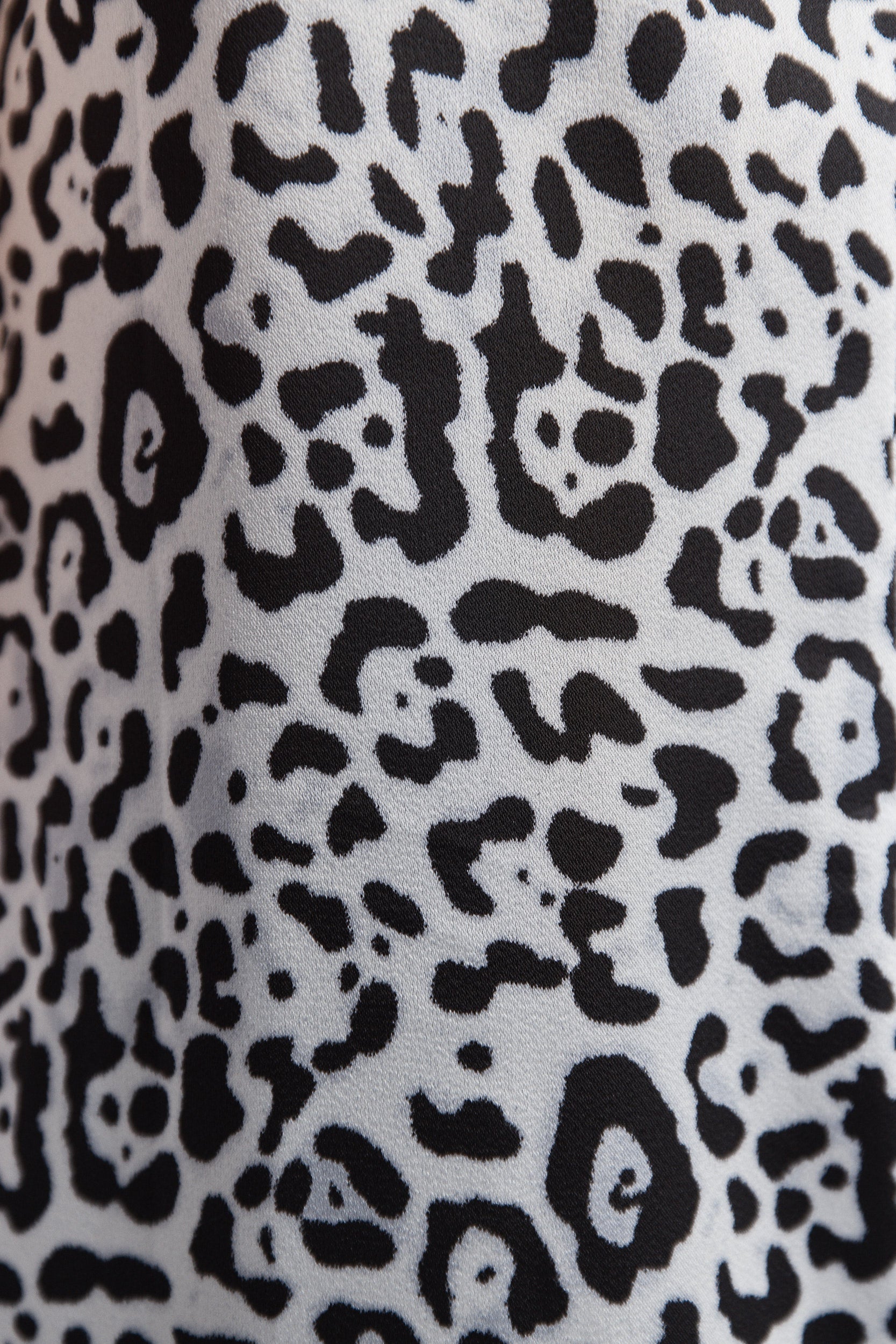 Bronx | Blue Leopard Maxi Dress