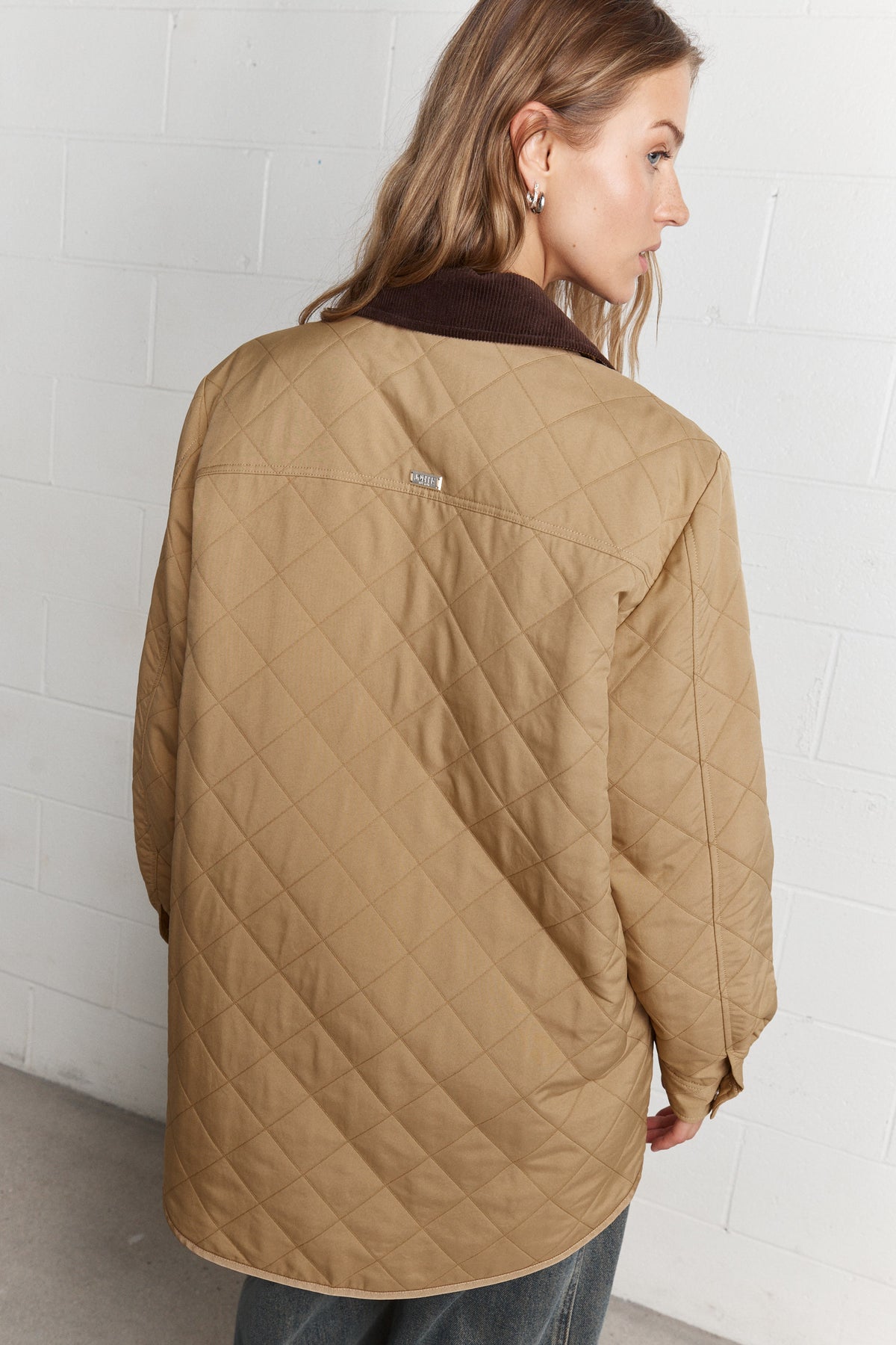 Albern | Veste matelassée camel