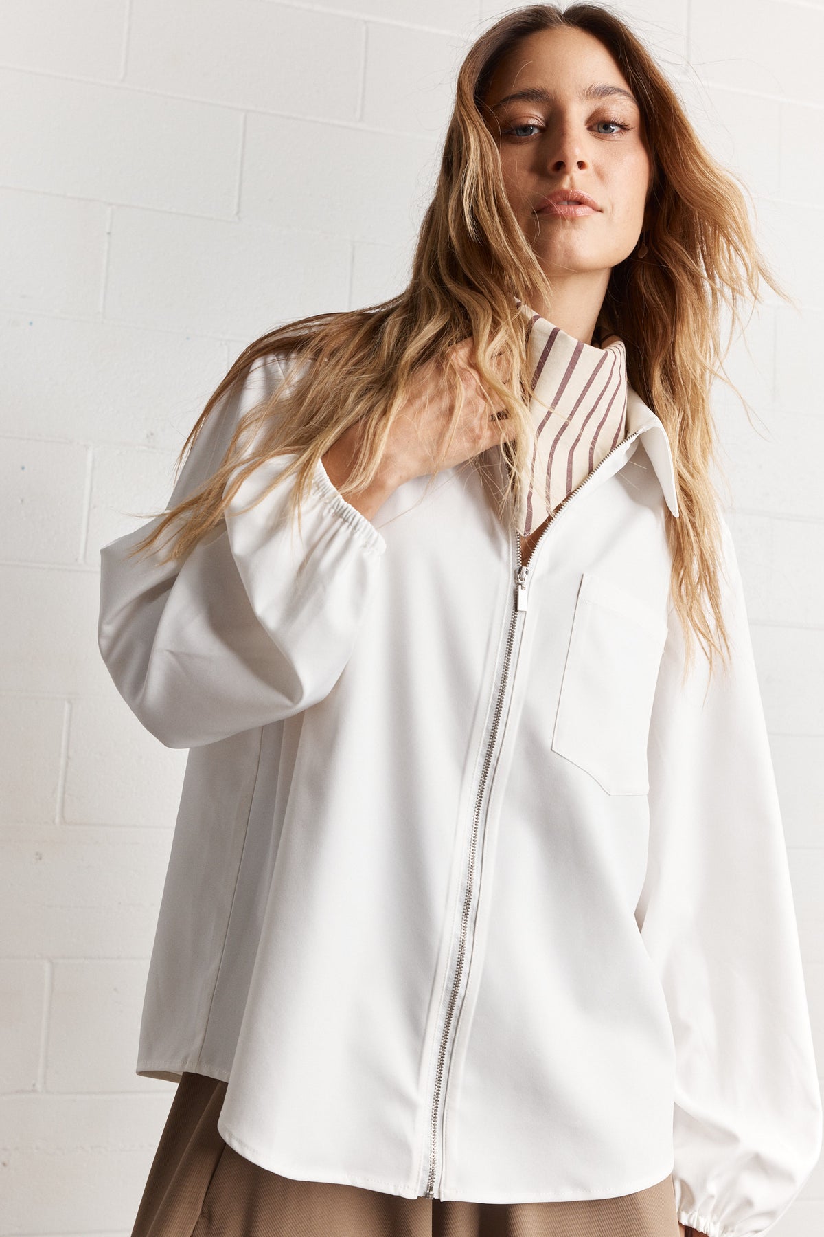 Satomi | Chemise ample crème