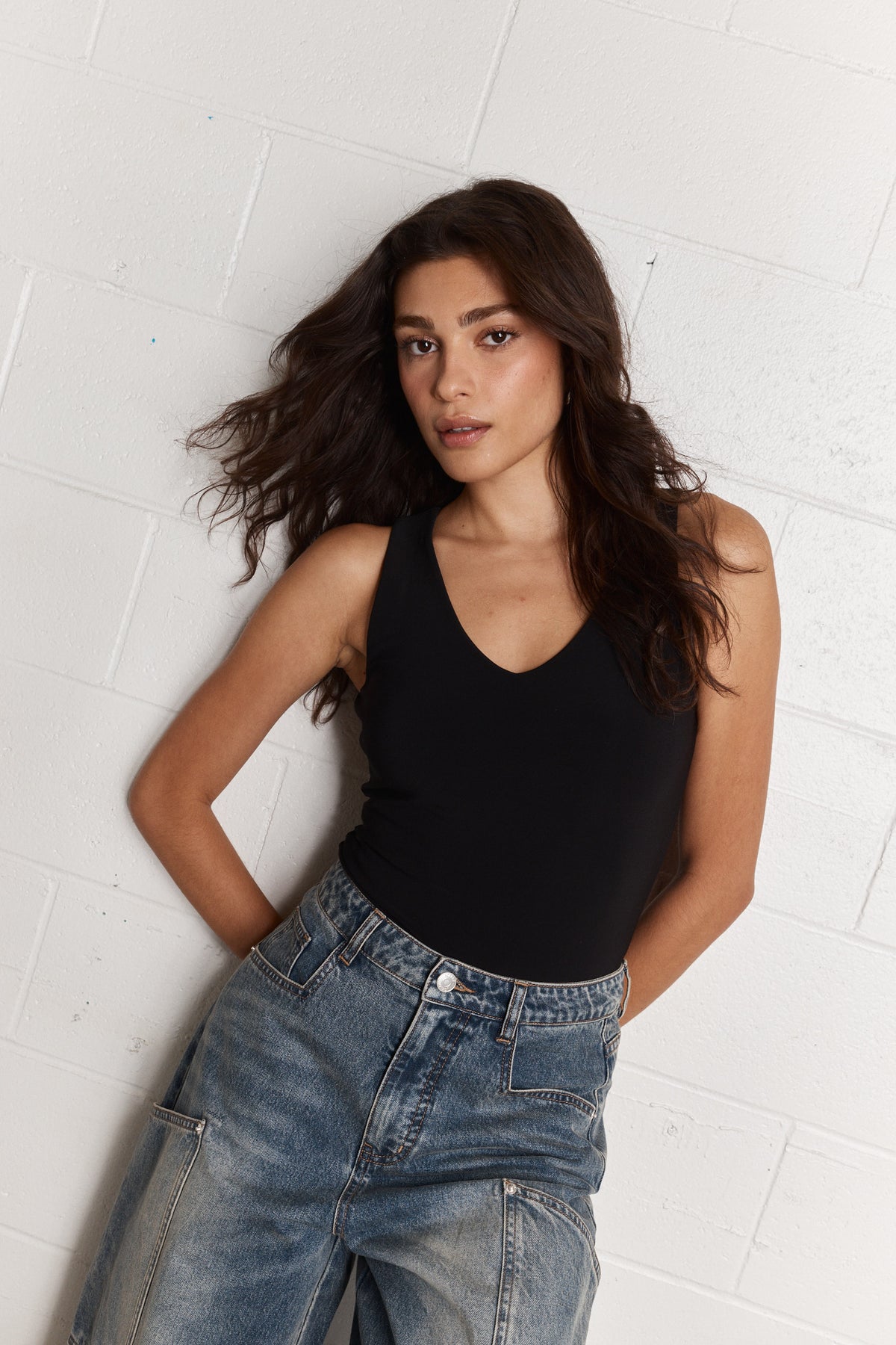 Maureen | Black tank top
