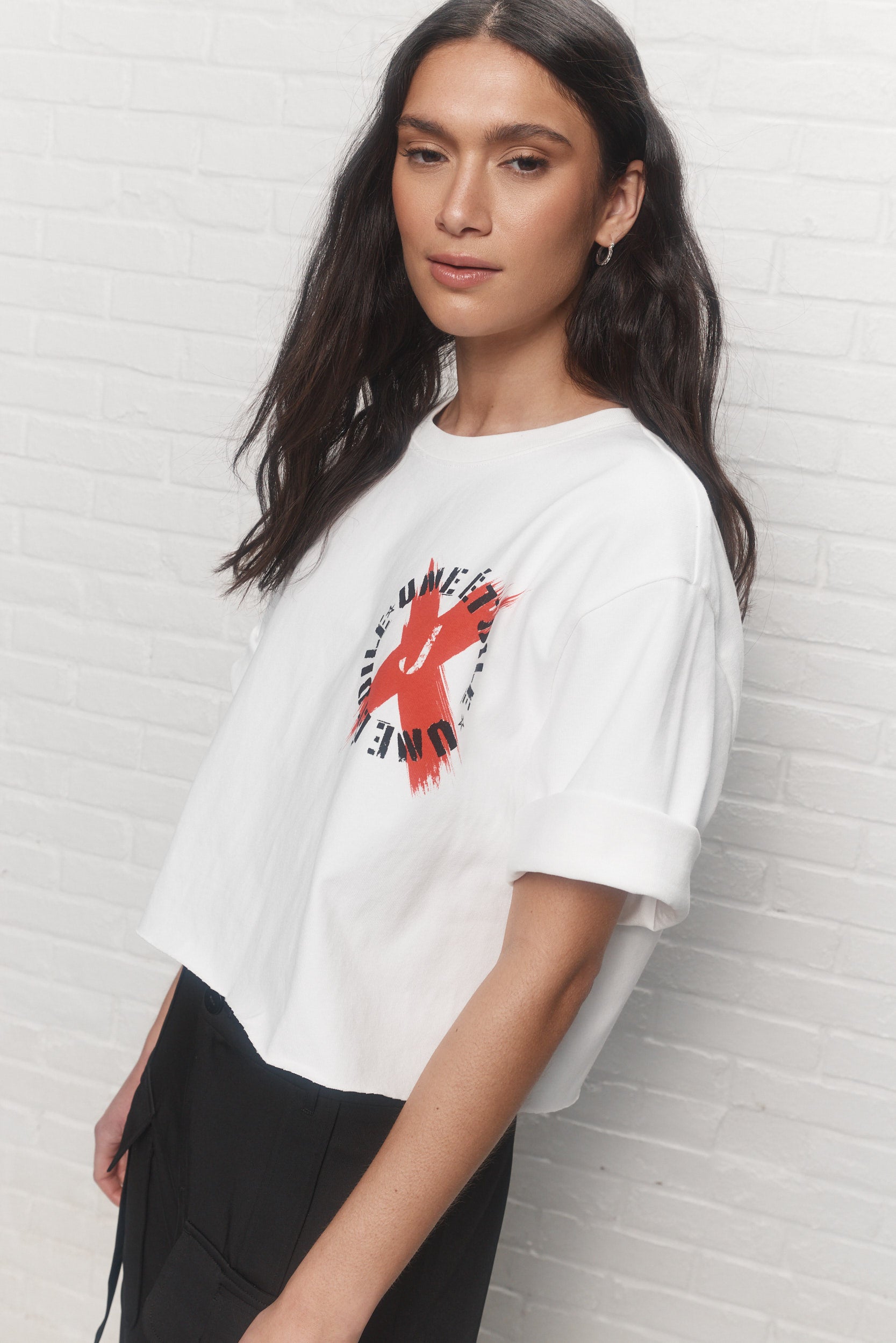 Jagger | T-shirt imprimé blanc