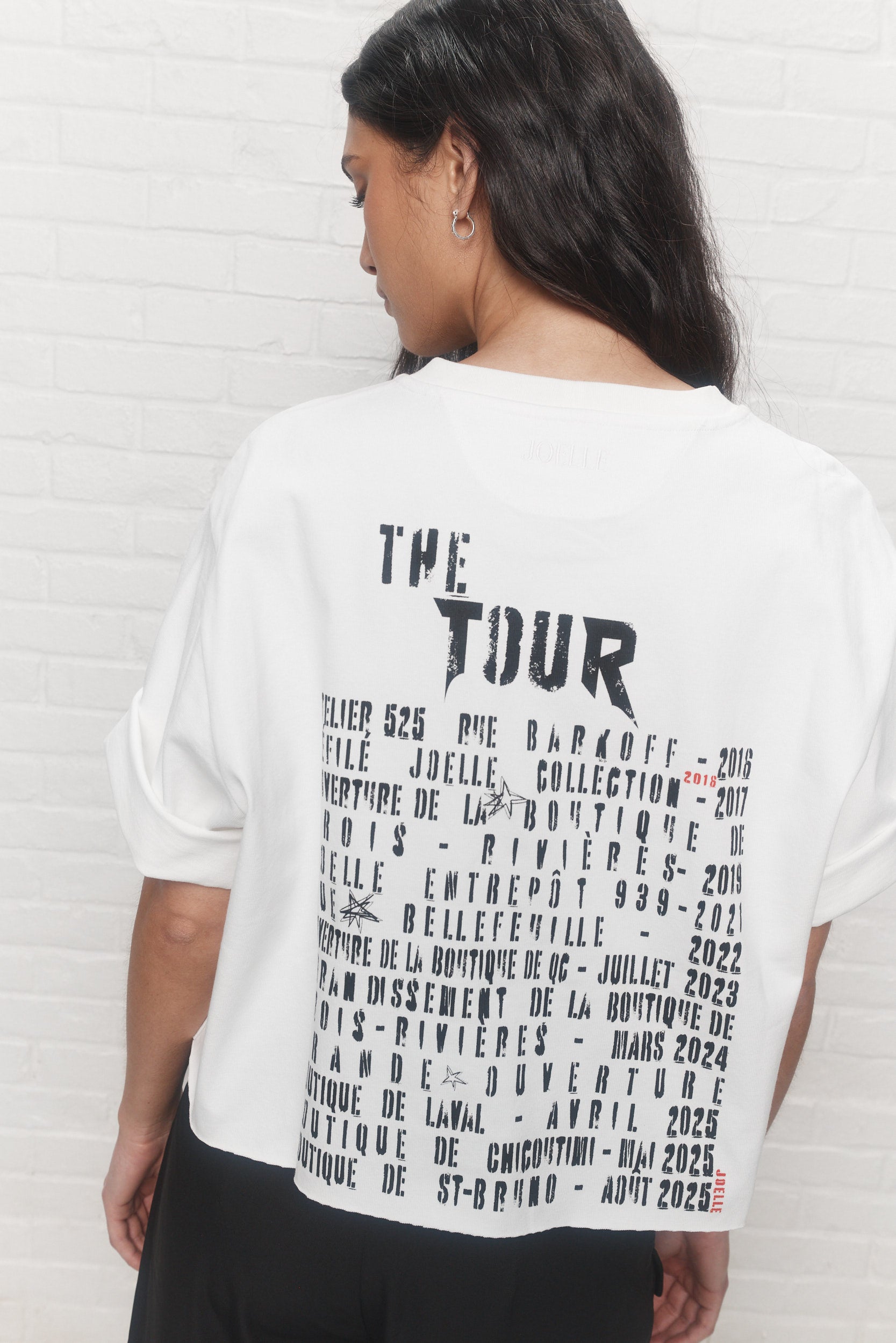 Jagger | T-shirt imprimé blanc