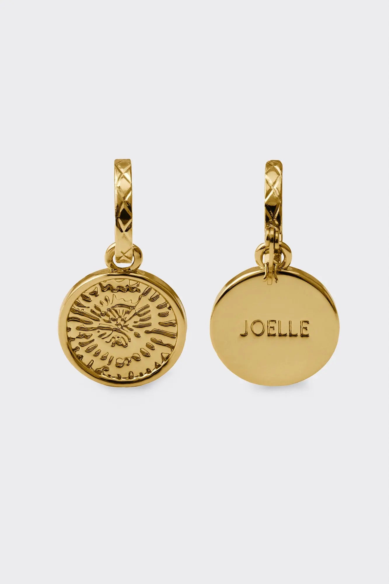 Boucles d'oreilles pendentif or | Torqui JOELLE Collection