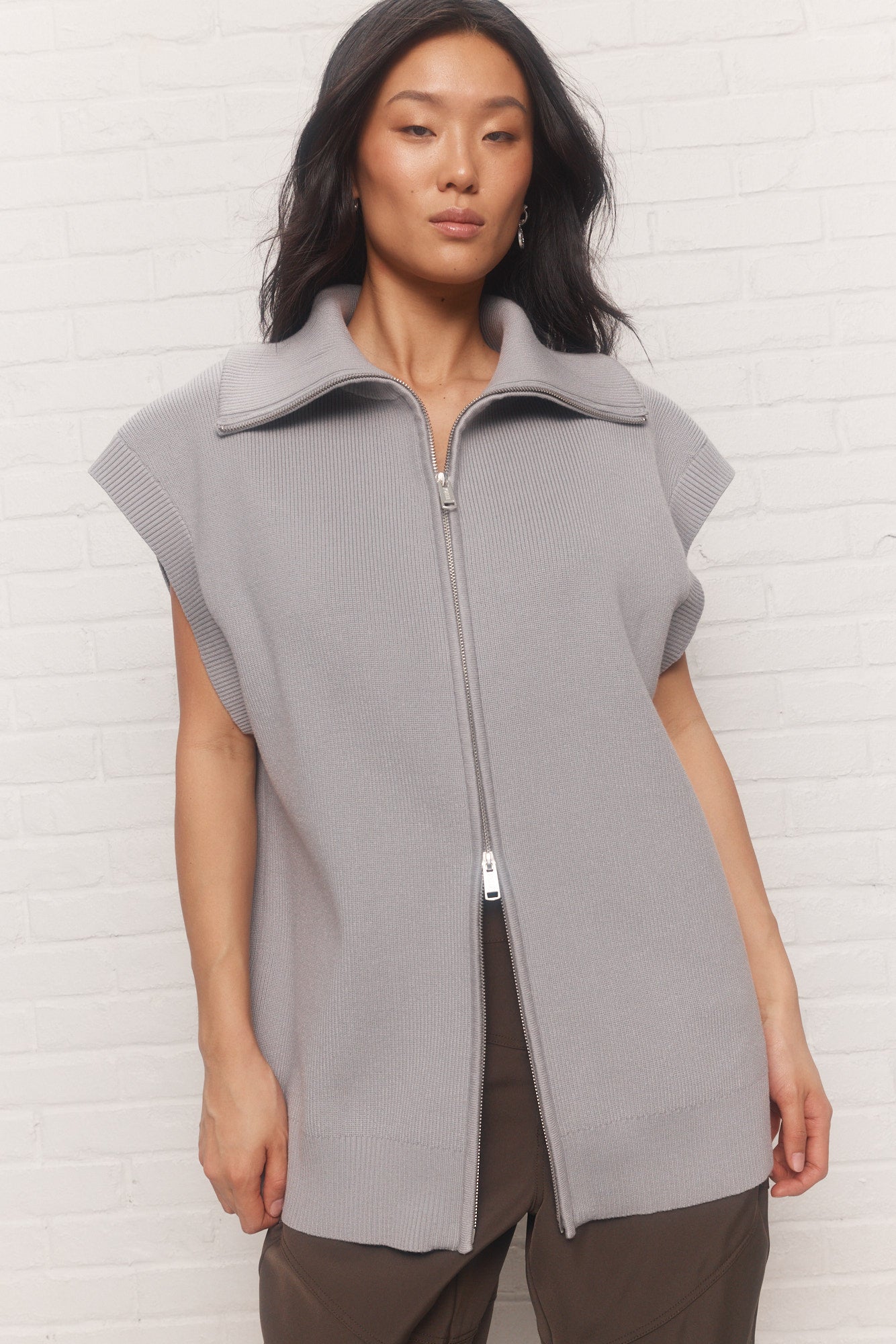 Doya | Veste sans manches grise