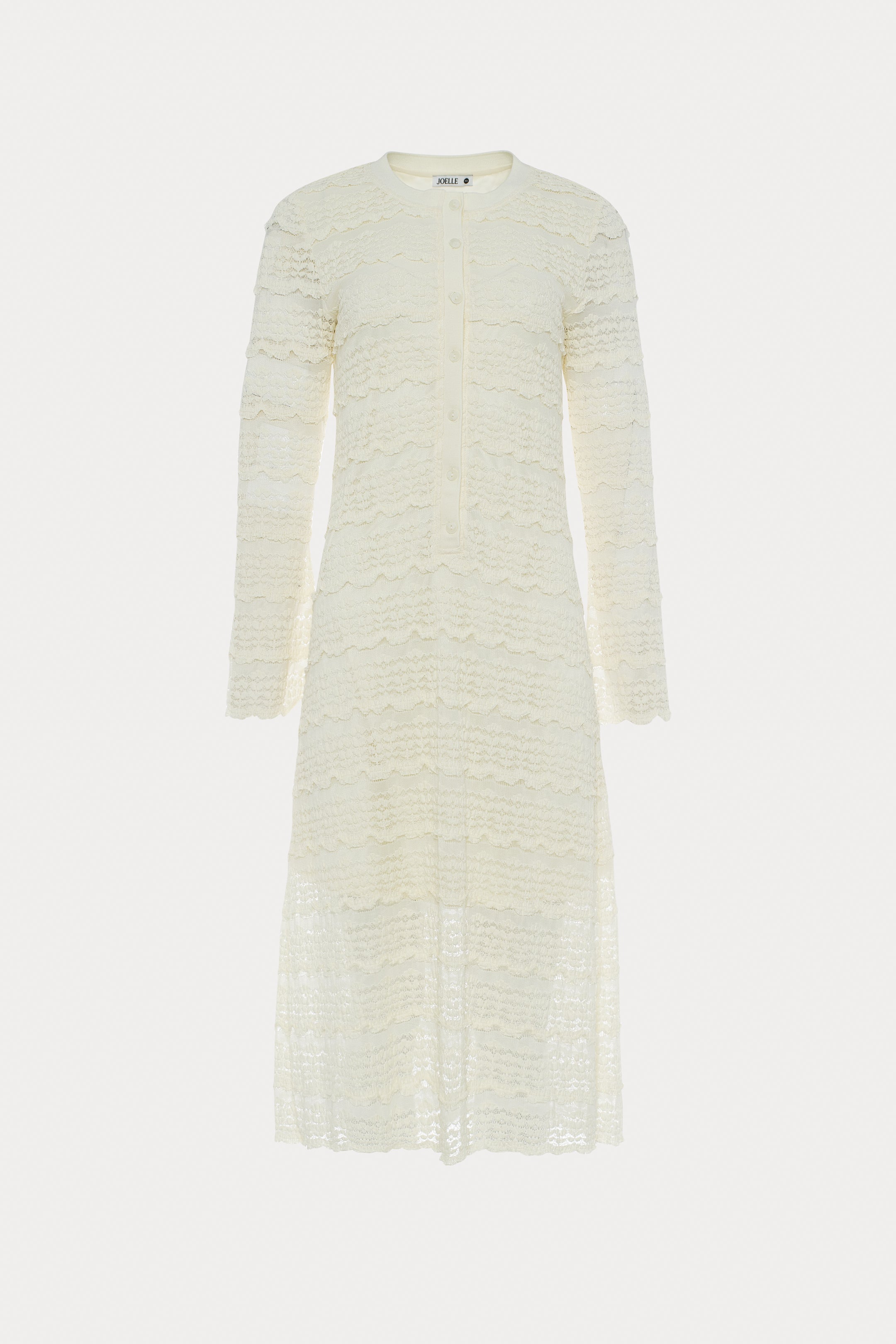 Lattice | Robe crème en dentelle